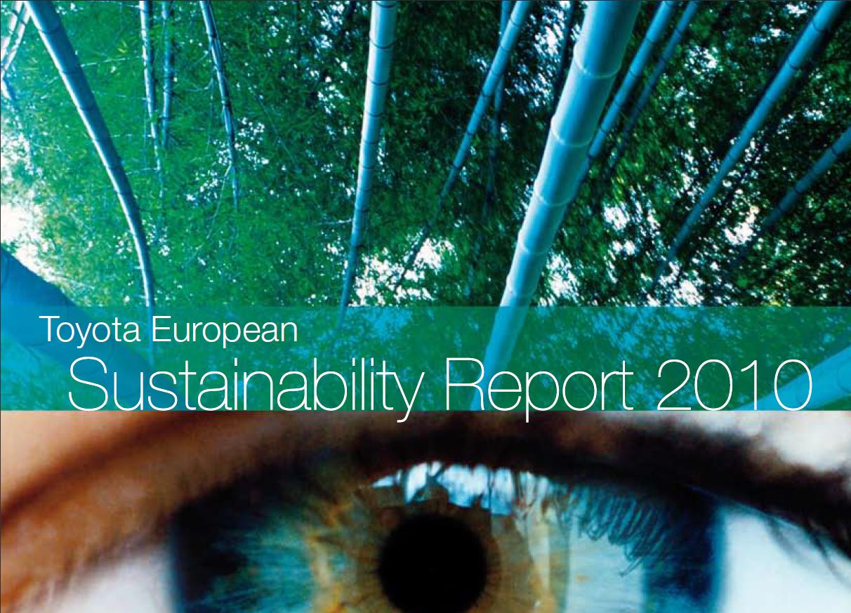 Toyota - Europäischer Nachhaltigkeitsbericht 2010 
