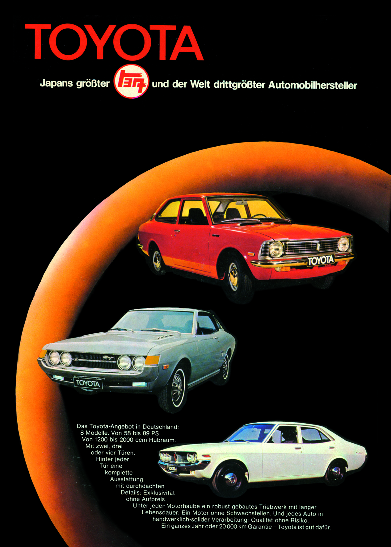 Toyota feiert 40 Jahre in Deutschland