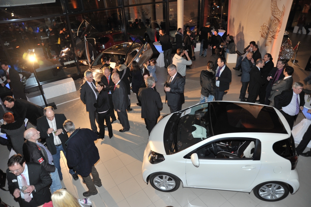 Eröffnung des ersten deutschen Toyota iQ-Stores in Berlin
