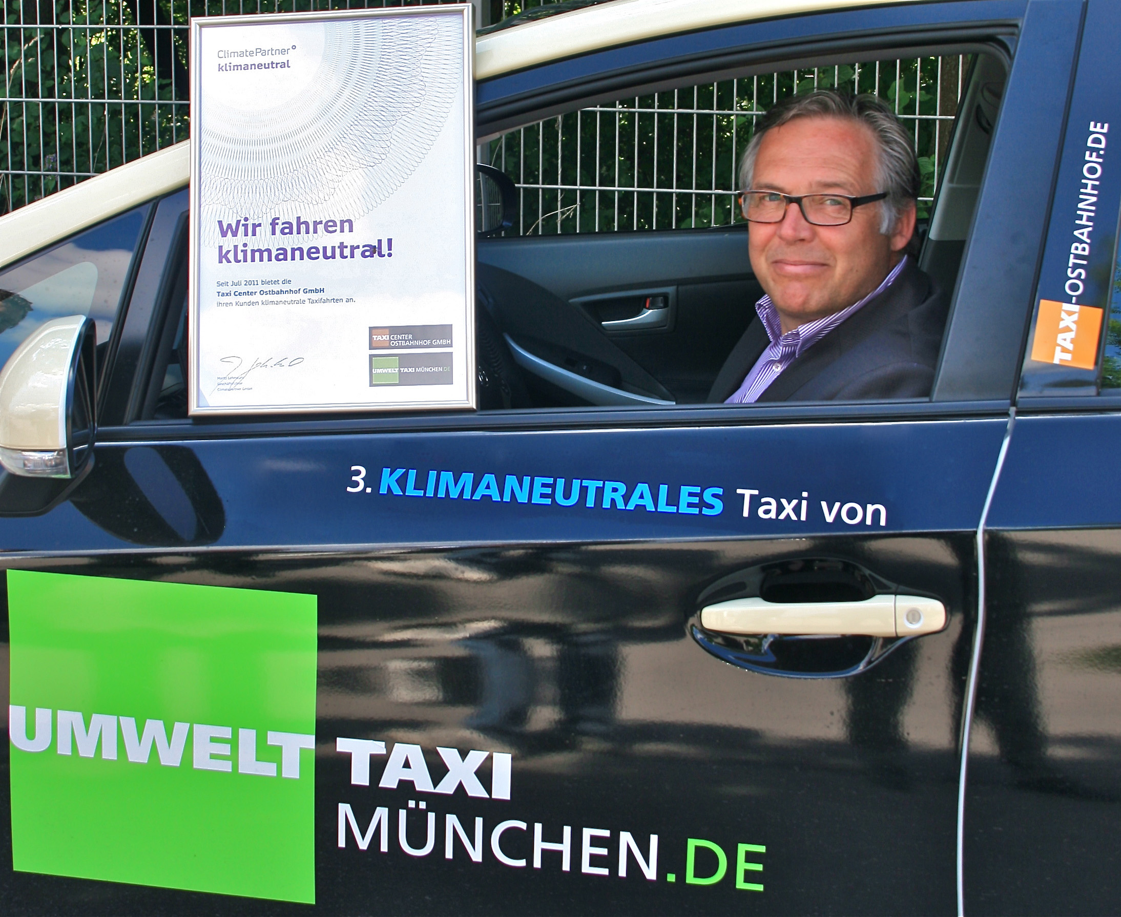 Peter Köhl, Inhaber und Geschäftsführer des TAXI Center Ostbahnhof,