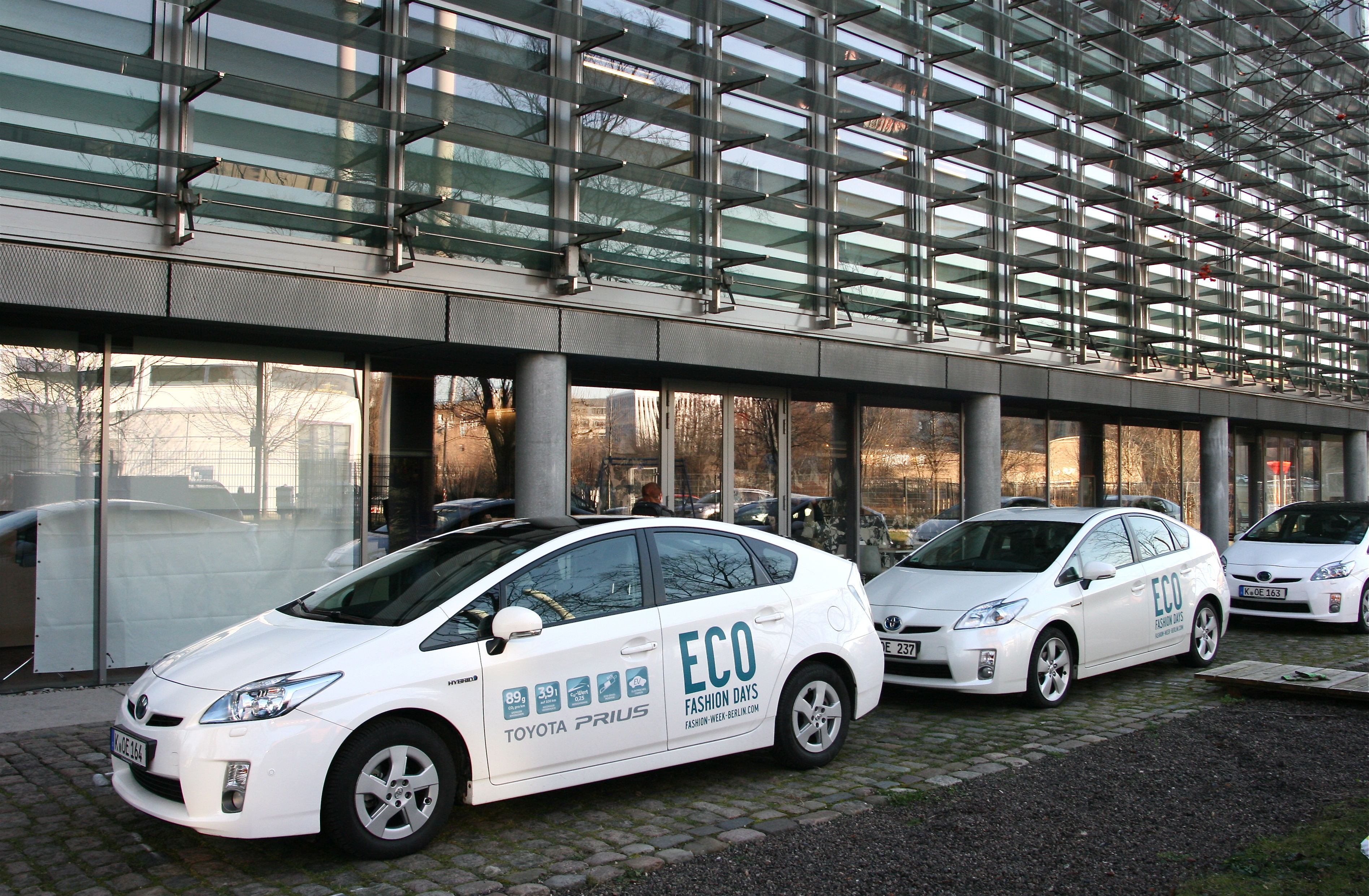 Toyota Prius Shuttle für die Eco-Fashion-Days-Berlin