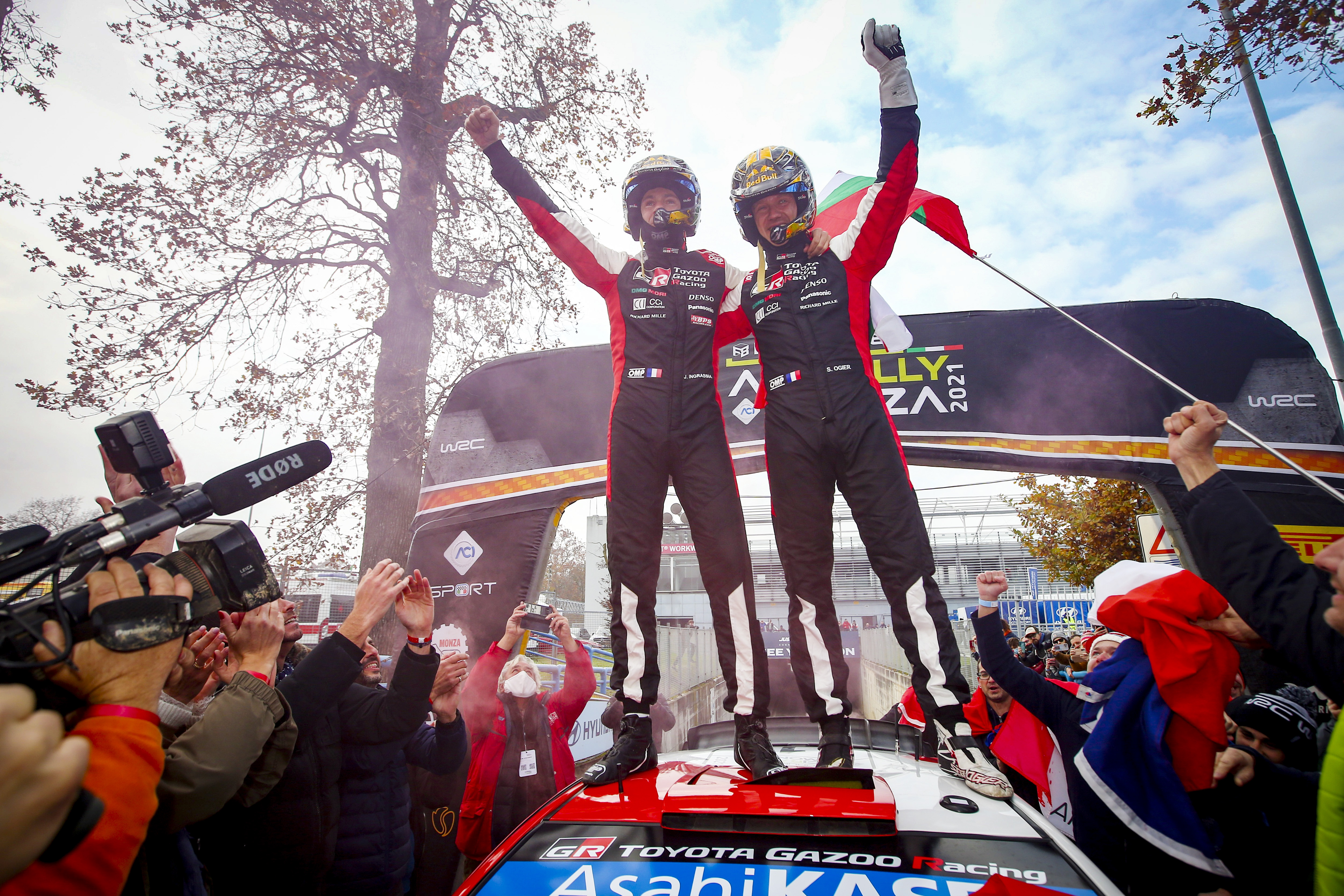 von links nach rechts: Julien Ingrassia, Sébastien Ogier