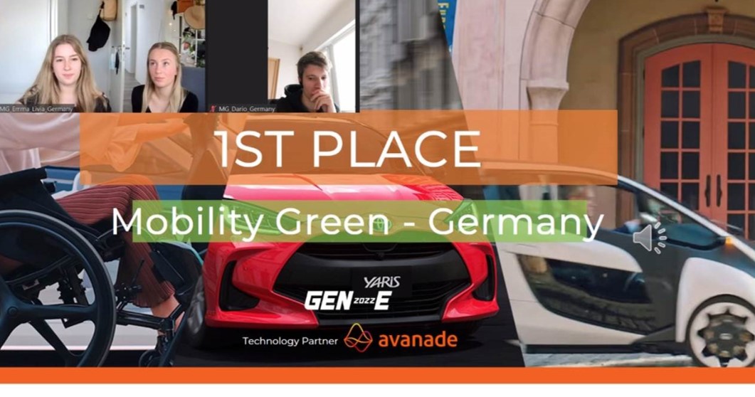 2021 Innovation Camp winner Mobility Green (Germany)