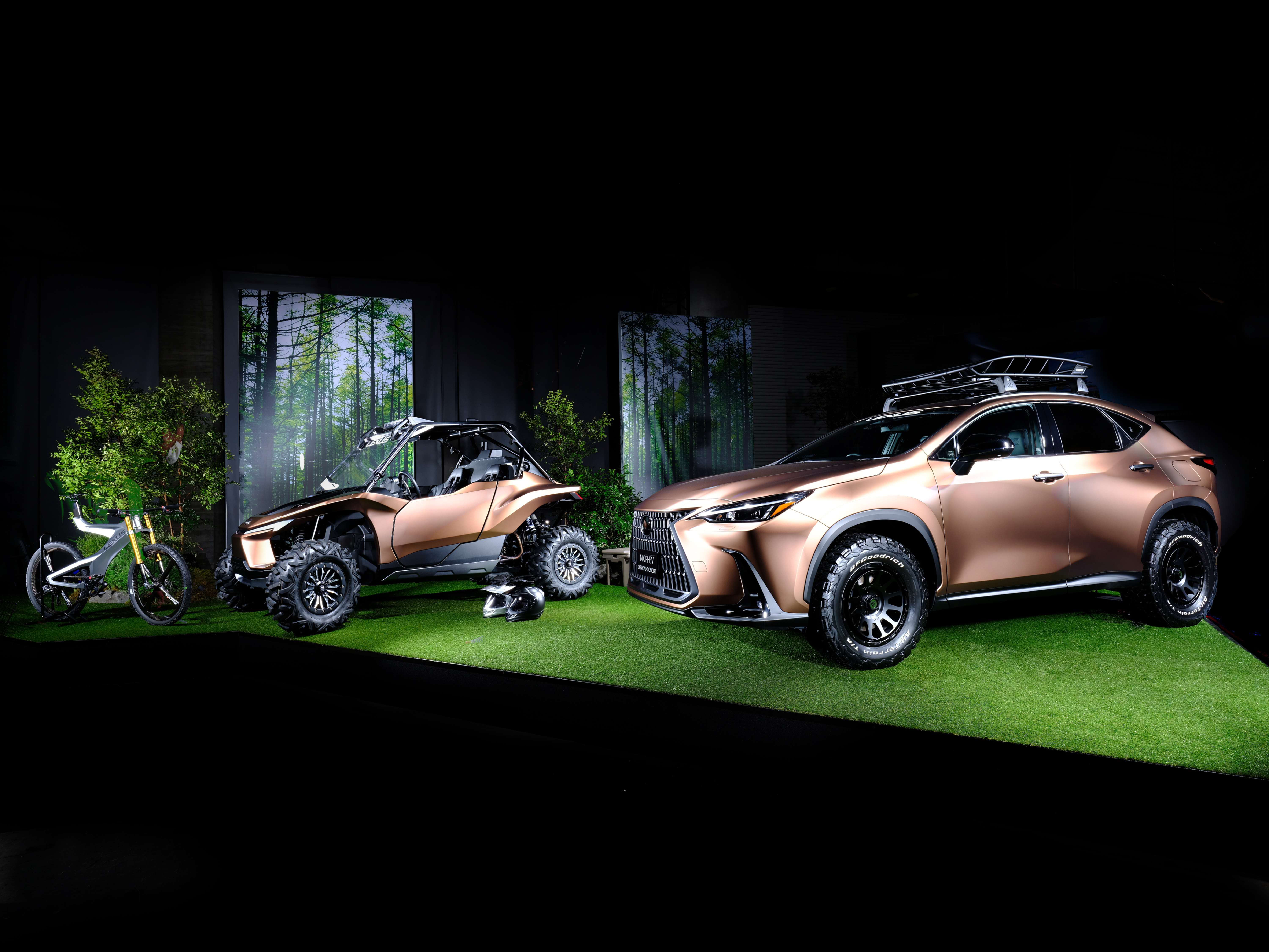 NX PHEV Offroad Concept and ROV Concept