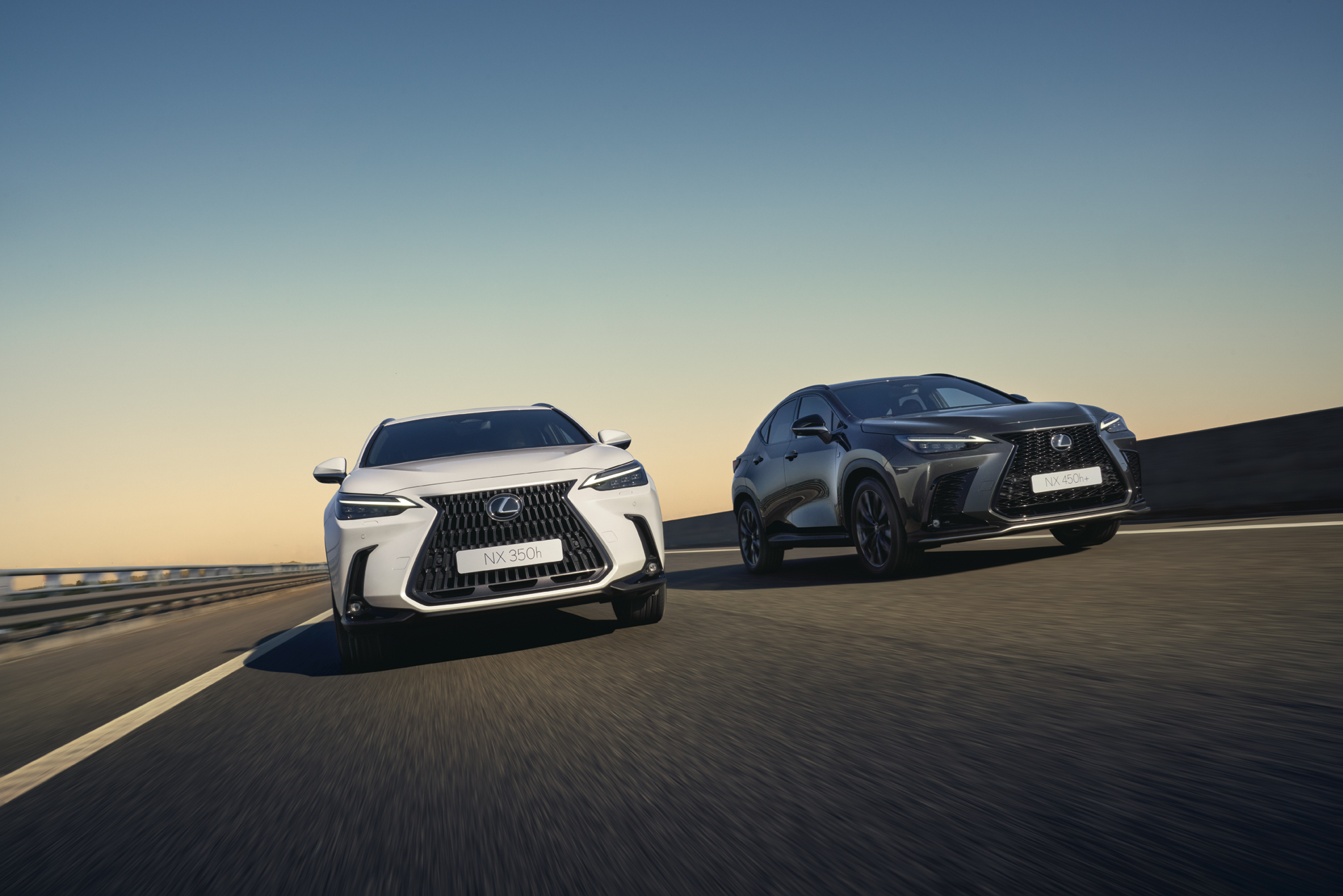Lexus NX 450h+ 
Lexus NX 350h 