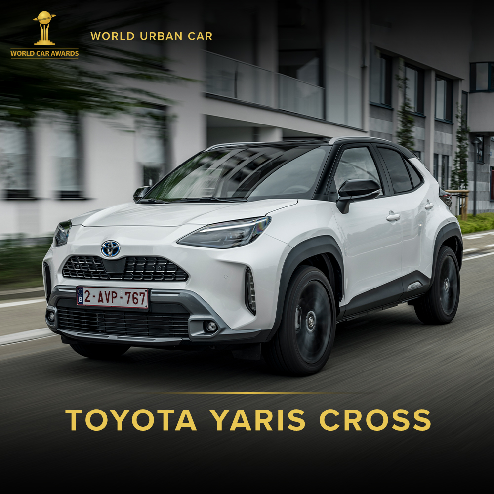 Toyota Yaris Cross ist „World Urban Car of the Year“<br>
Fotoquelle: WCOTY
