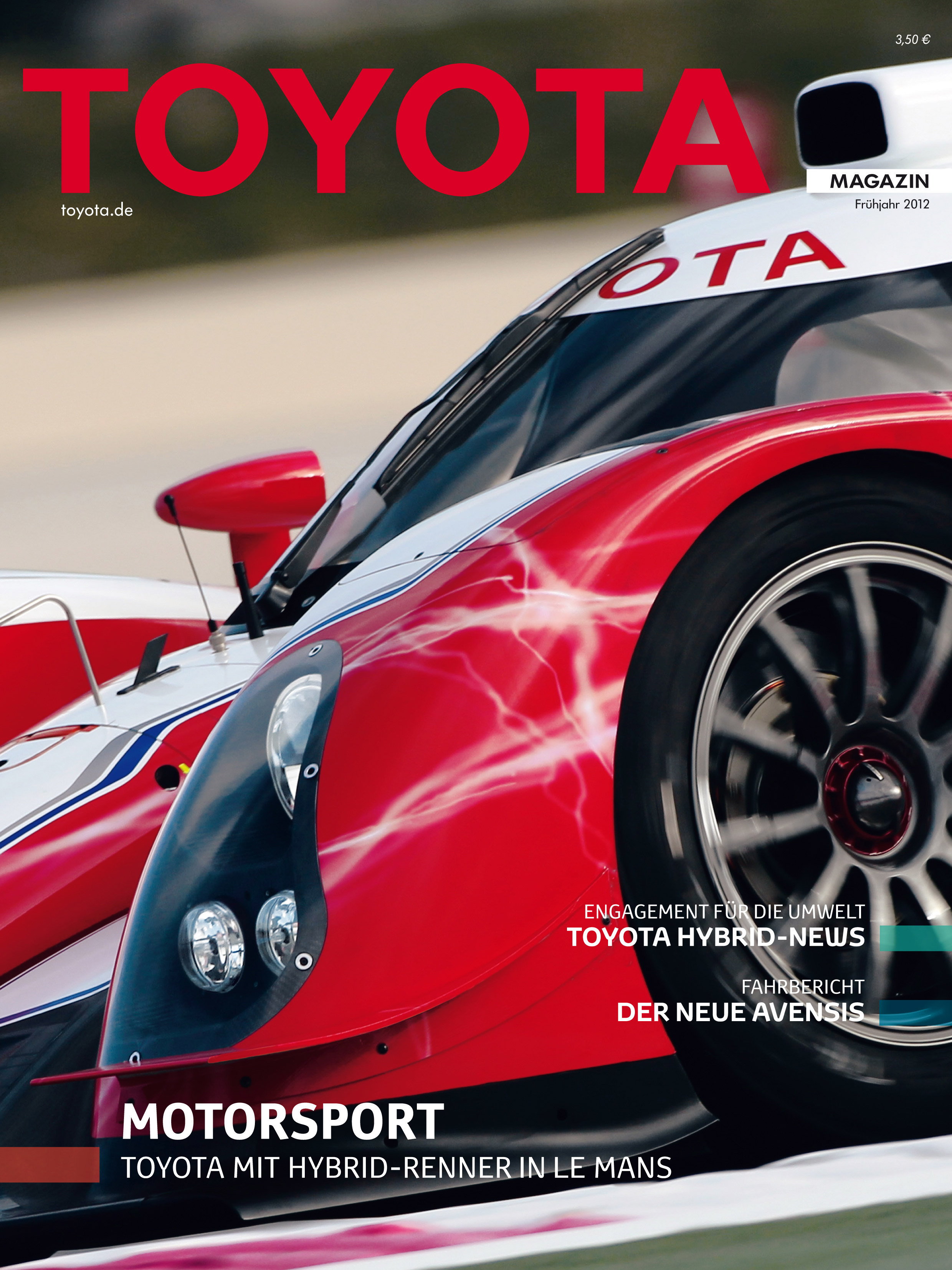 Das Toyota Magazin ist 2012 bei den Fox Awards erstmals mit „Gold“ ausgezeichnet worden