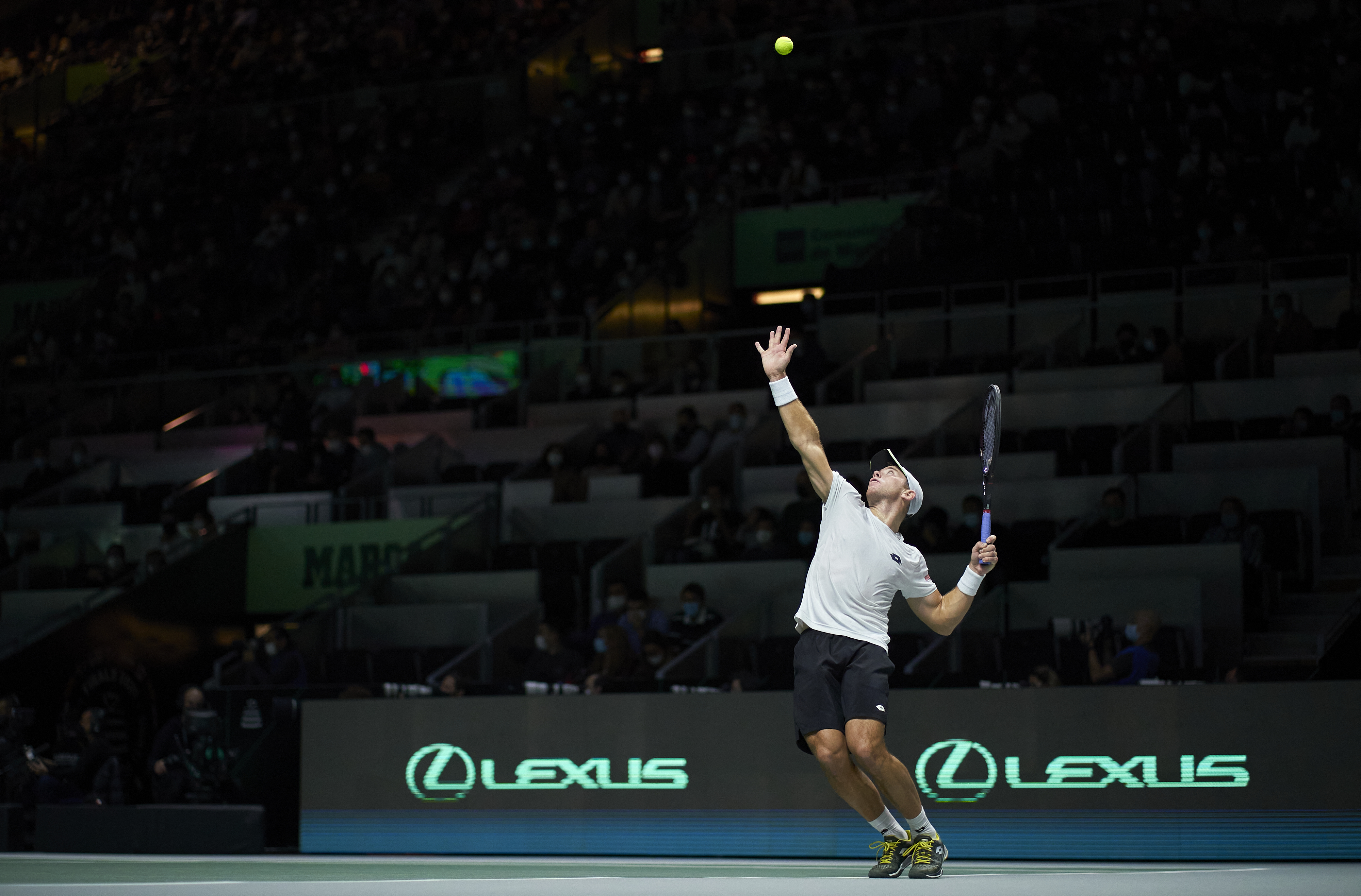 Dominik Koepfer of Germany_ The Davis Cup by Rakuten Finals 2021_ Lexus Sponsorship