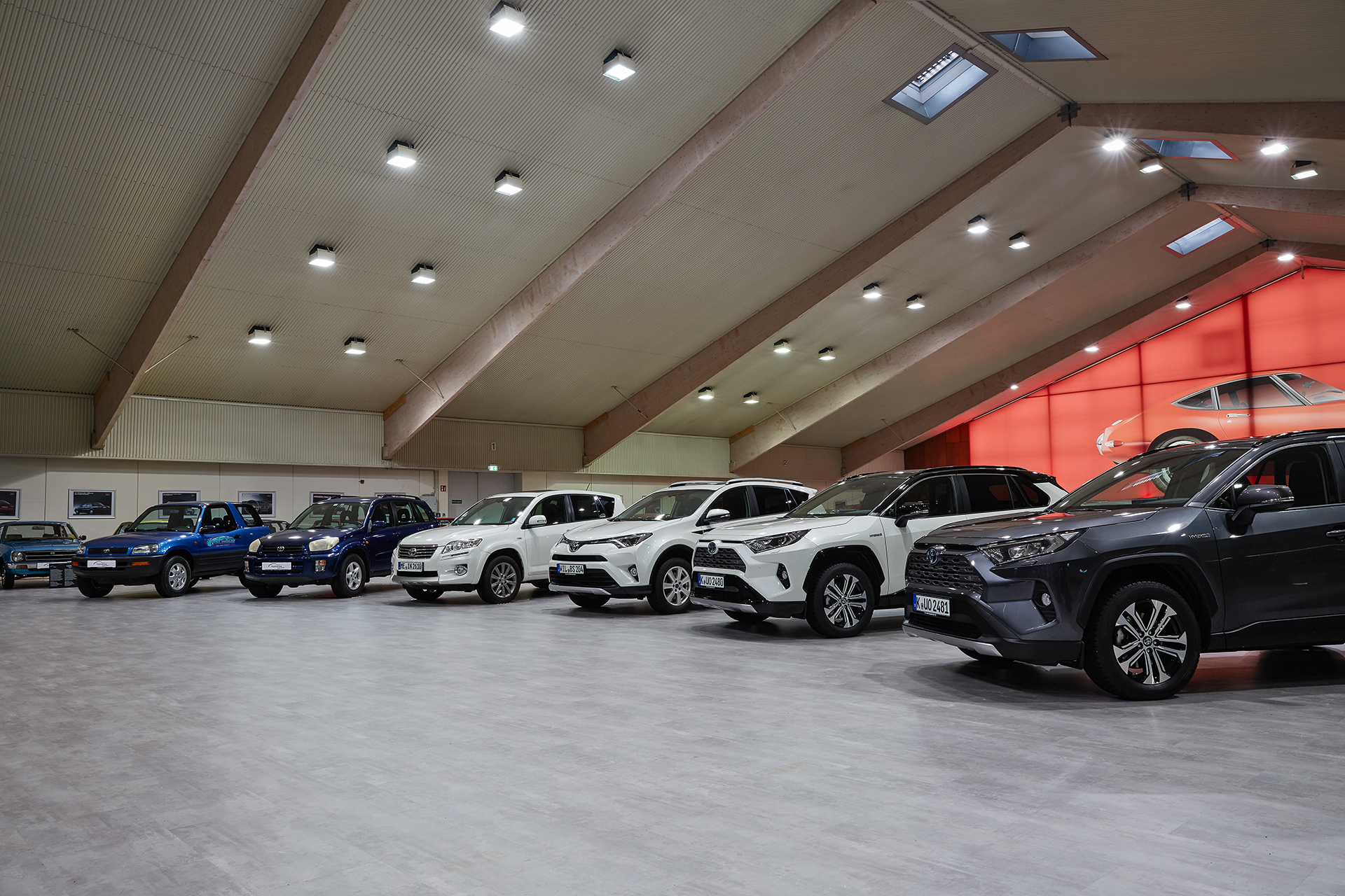 Toyota RAV4 Generationentreffen in der Toyota Collection<br>Quelle Toyota Harald Dawo