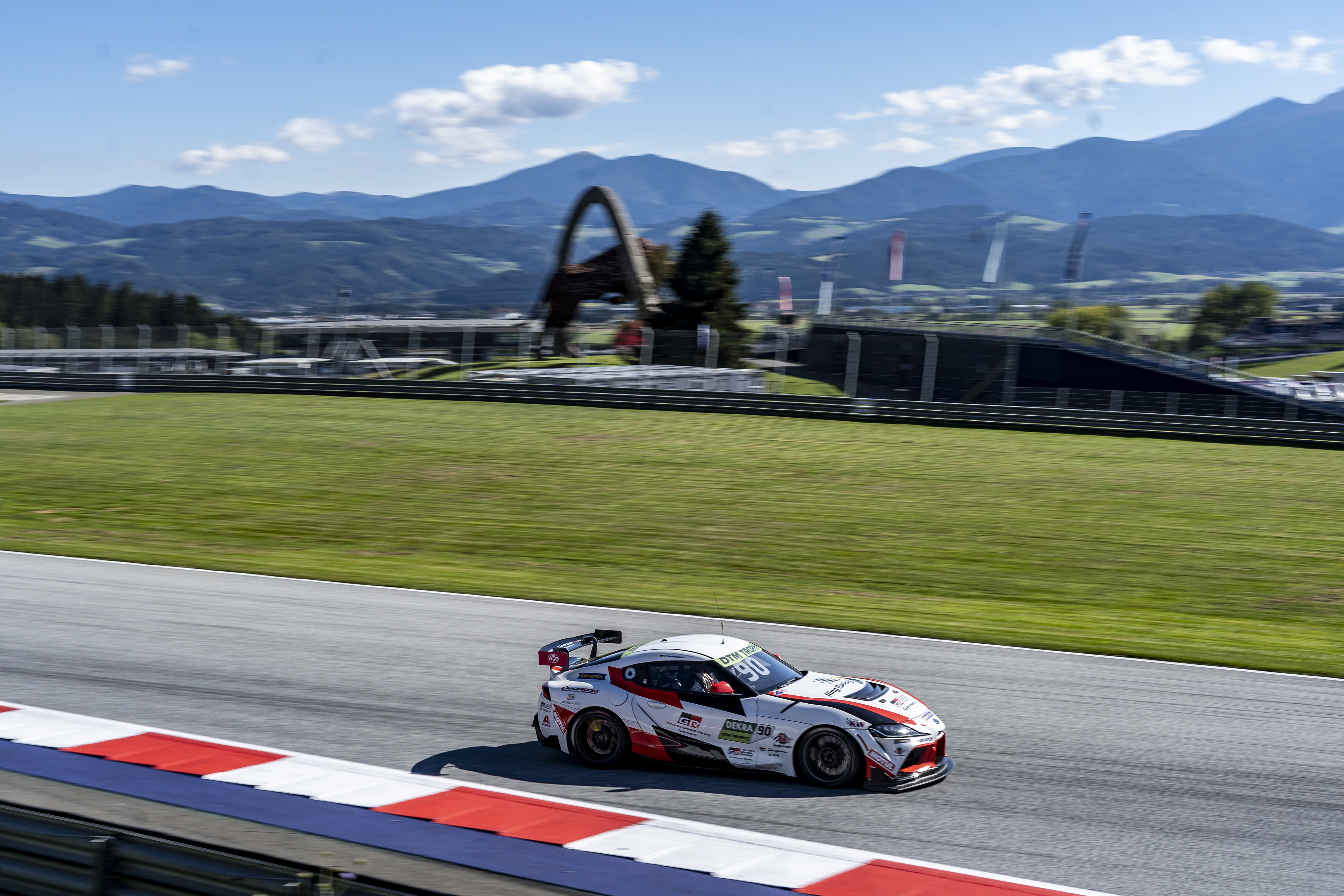 GR Supra GT4 in der DTM Trophy am Red Bull Ring