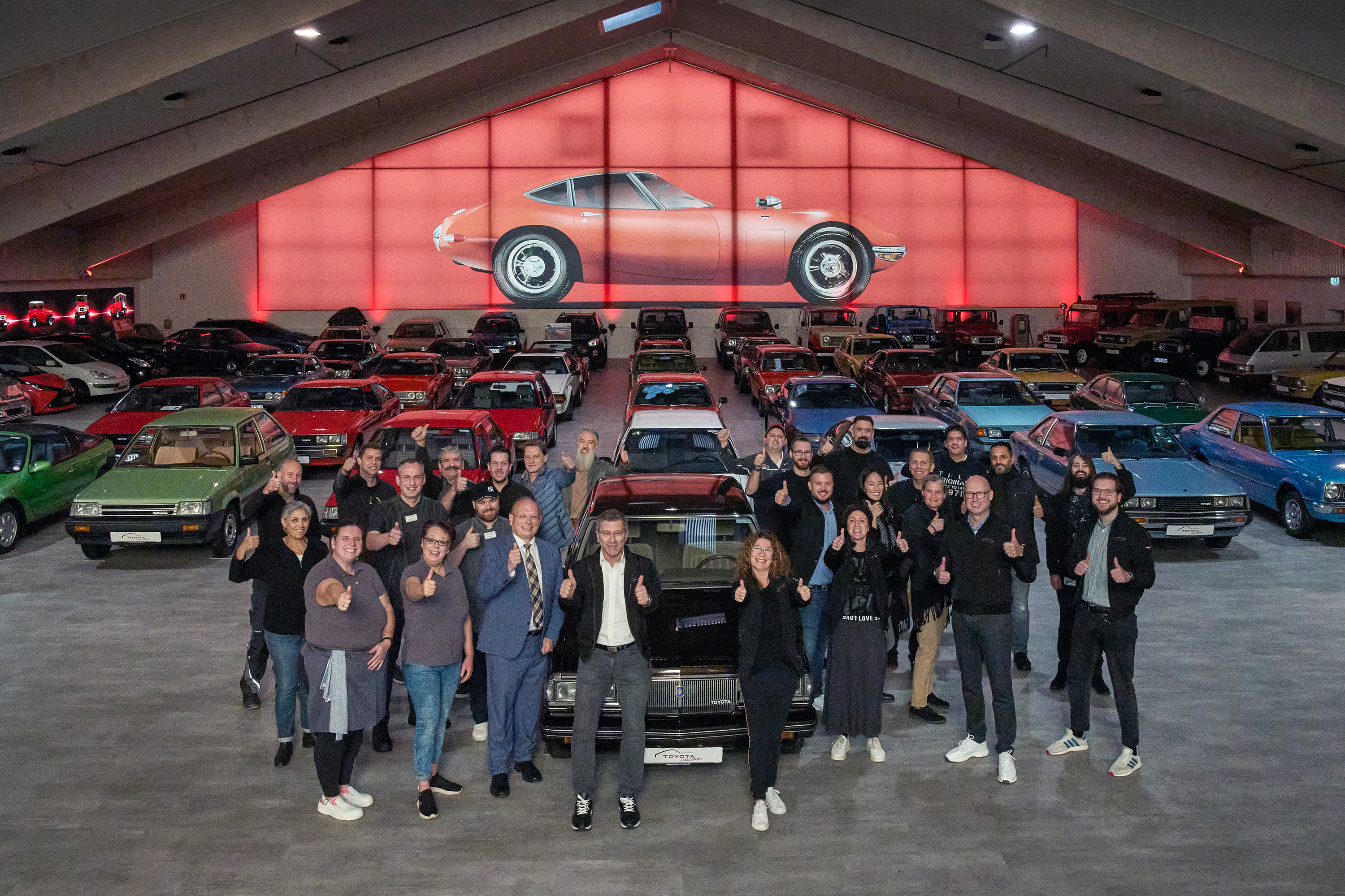 Toyota Collection Team 2022<br>Quelle Toyota Harald Dawo