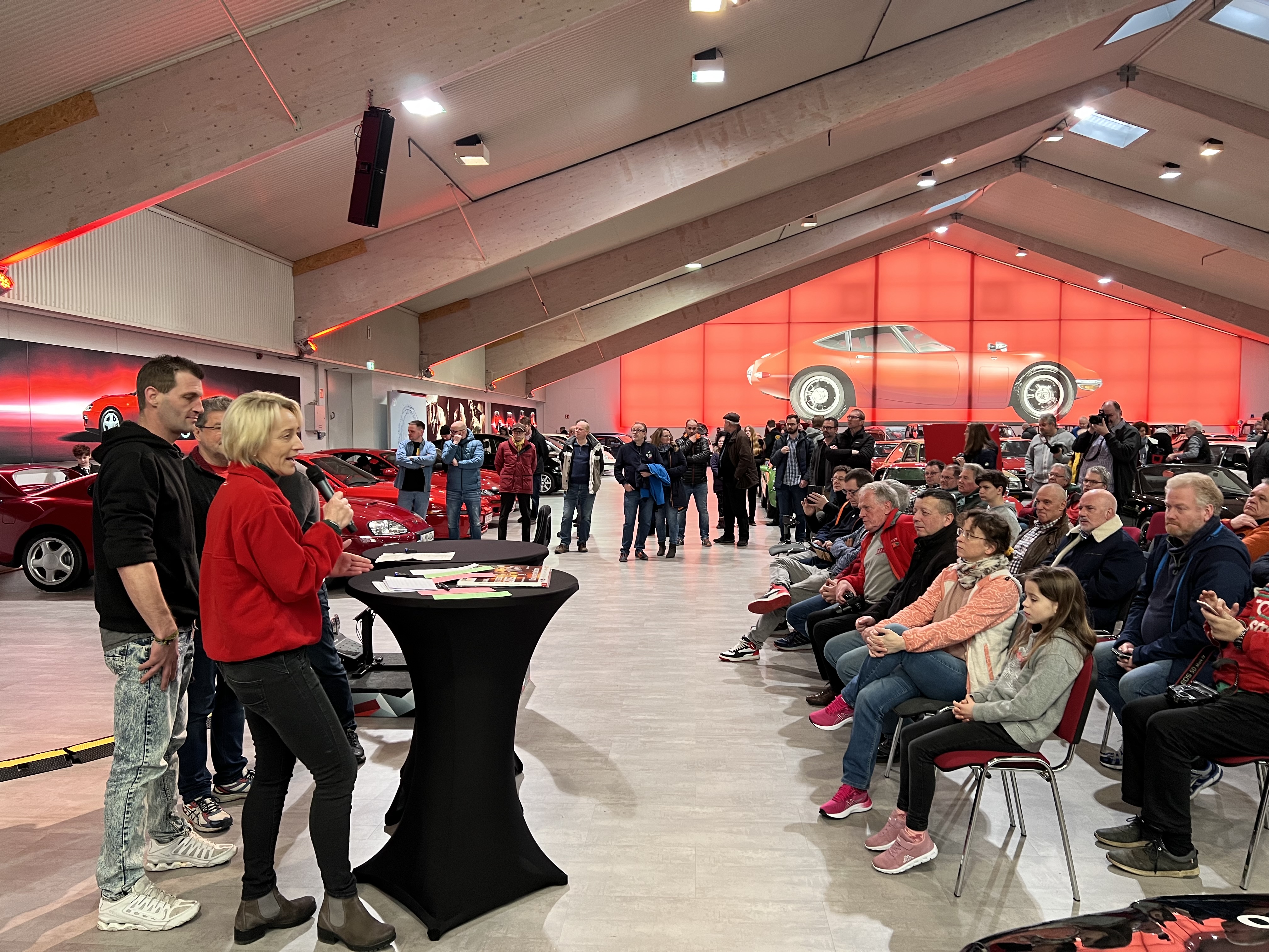 Toyota Collection Opening März 2023 Motorsport-Tag mit Isolde Holderied Gesprächsrunde<br>Quelle autodrom