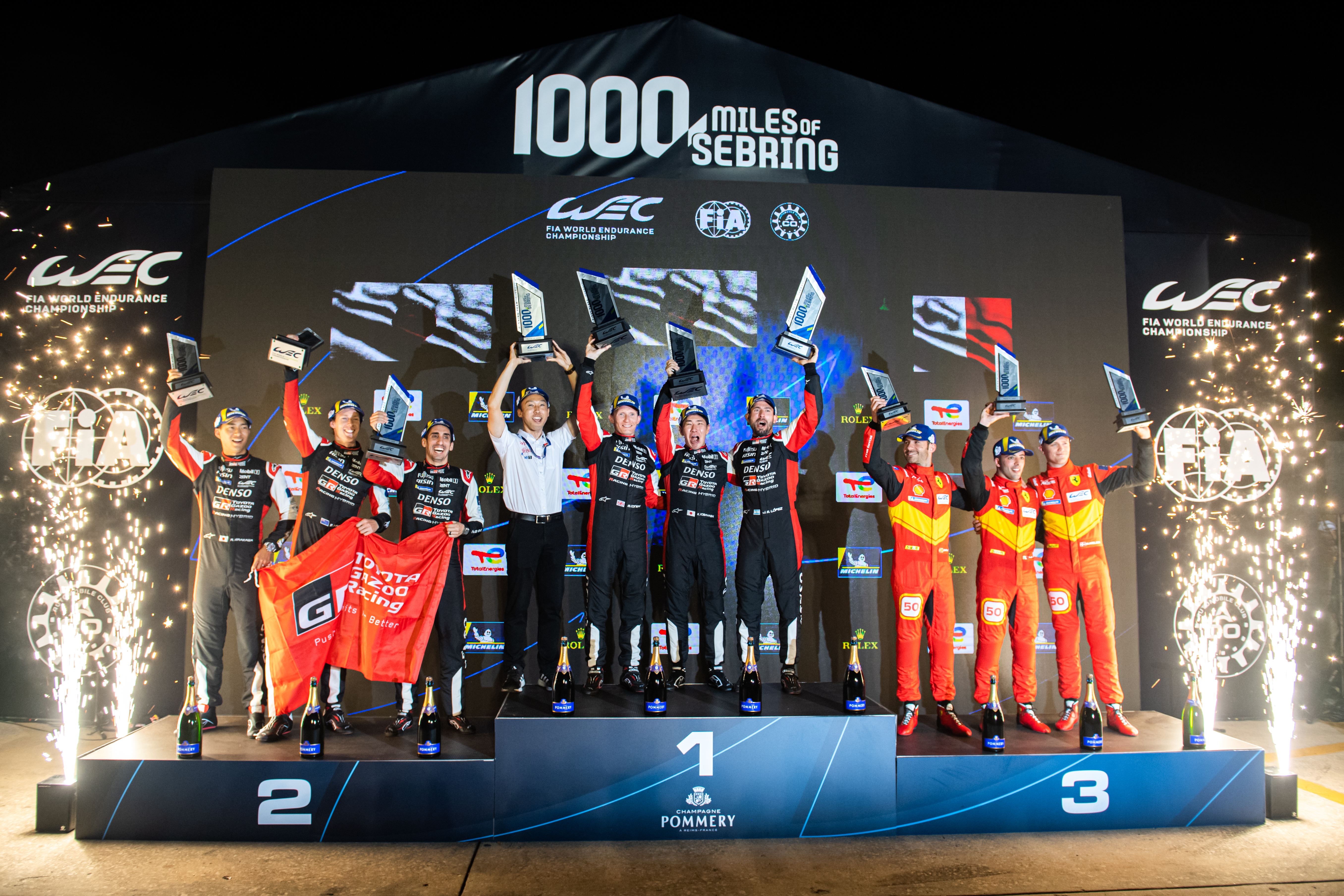 Toyota Gazoo Racing feiert Doppelsieg in Sebring