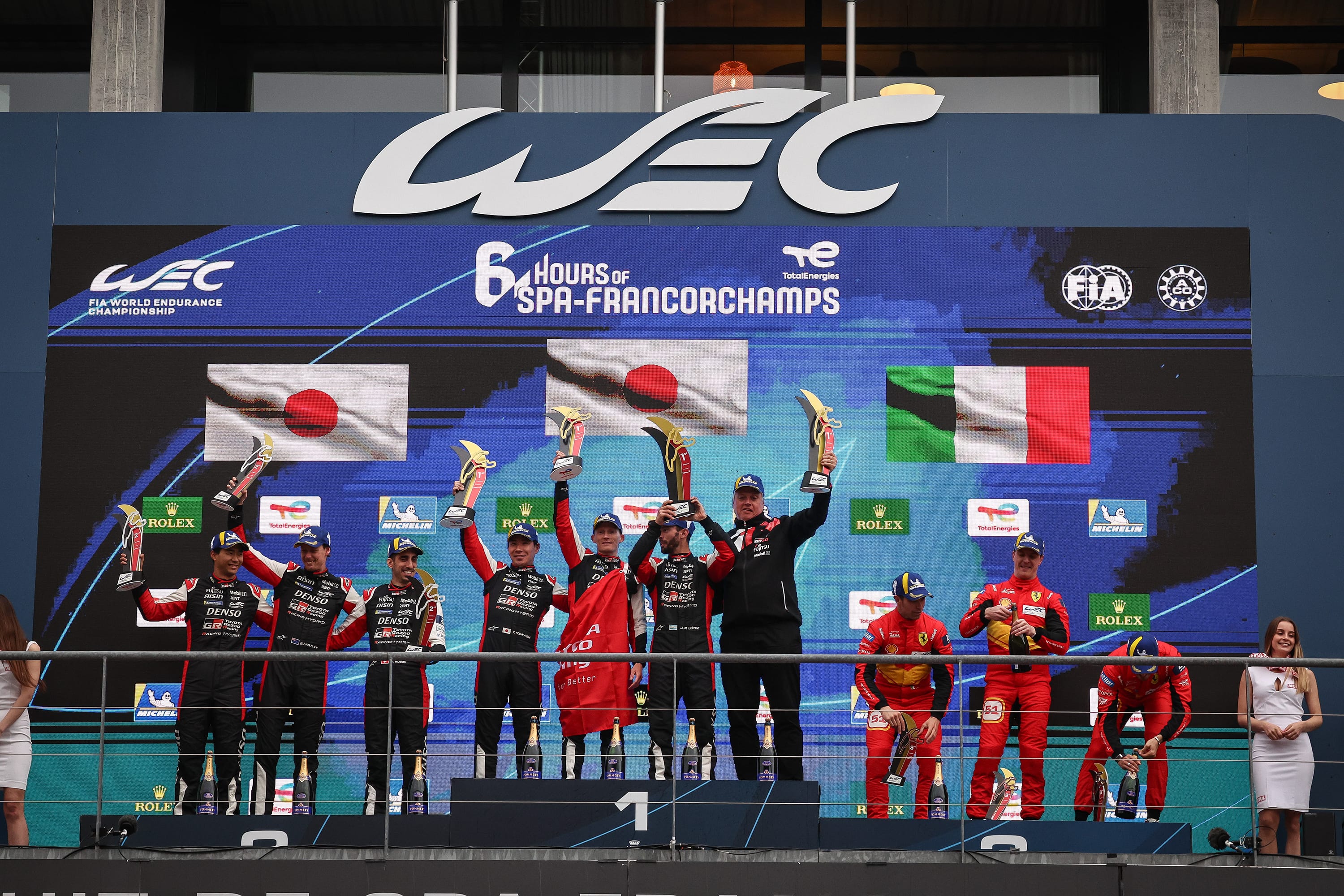 Toyota Gazoo Racing feiert Doppelsieg in Spa-Francorchamps