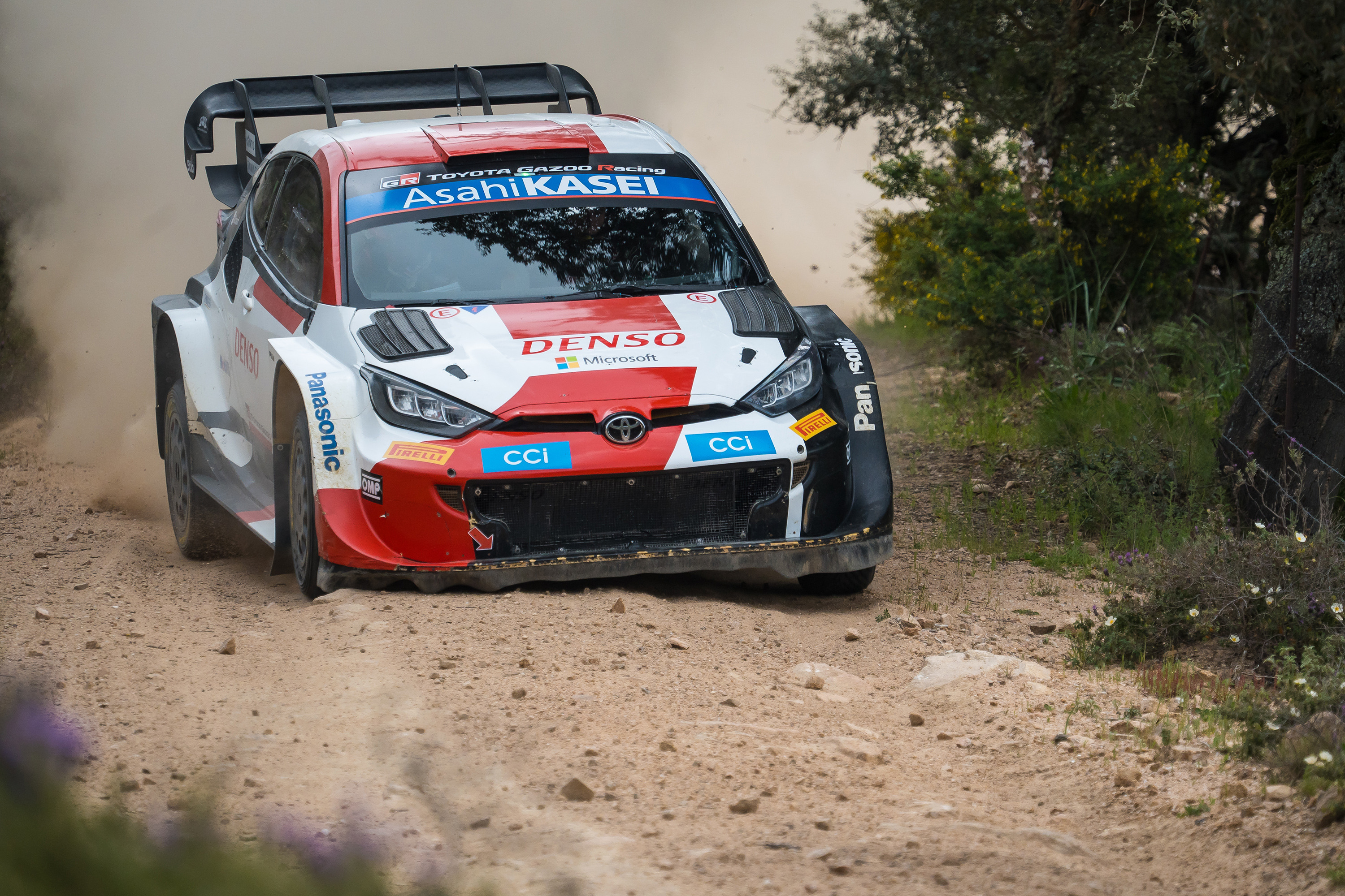 Toyota GR Yaris Rally1 Hybrid in Portugal (WRC)