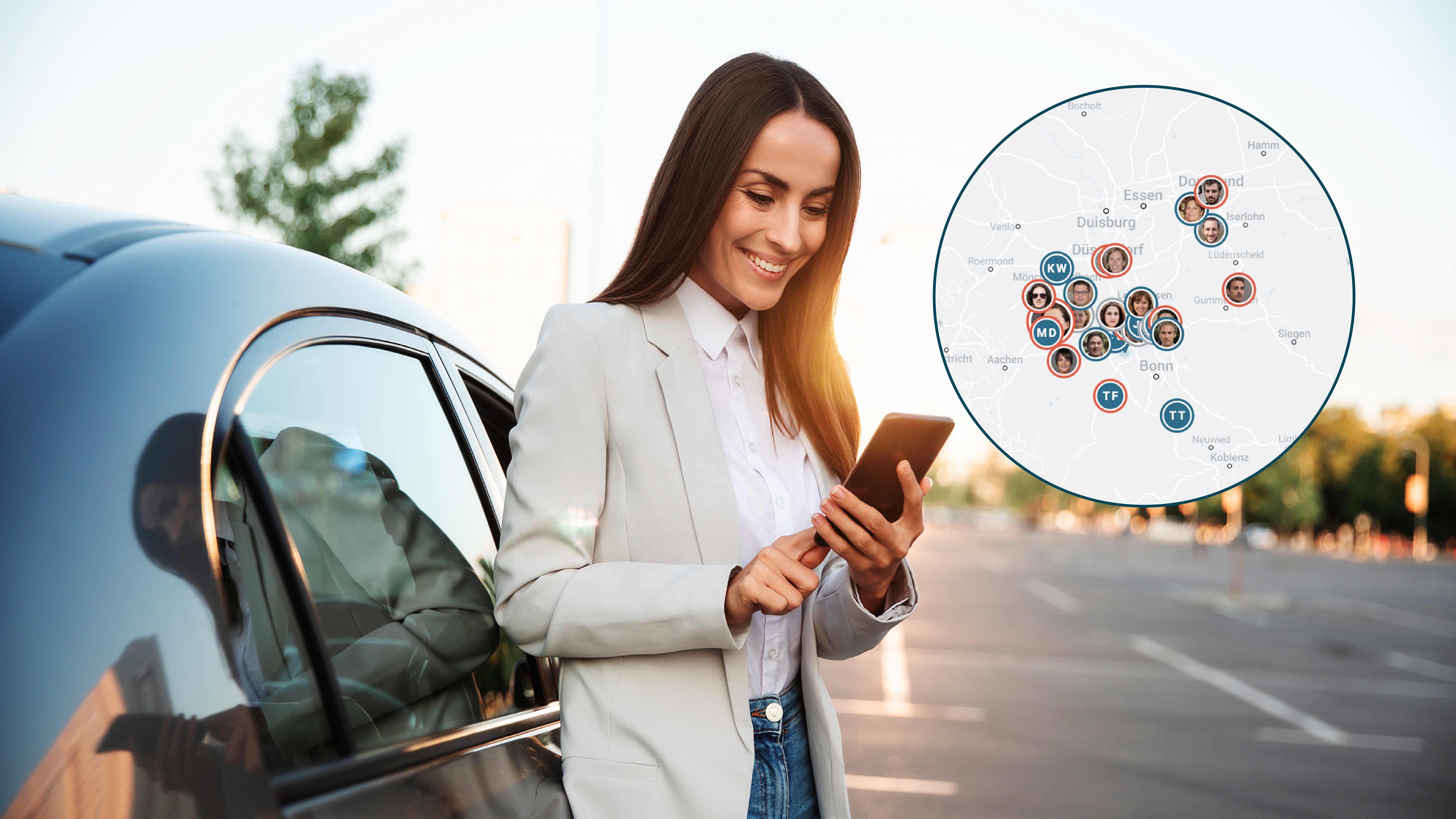 PendlerApp von KINTO mit neuen Funktionen<br>
Smarte Pendlerlösung für nachhaltige Mobilität