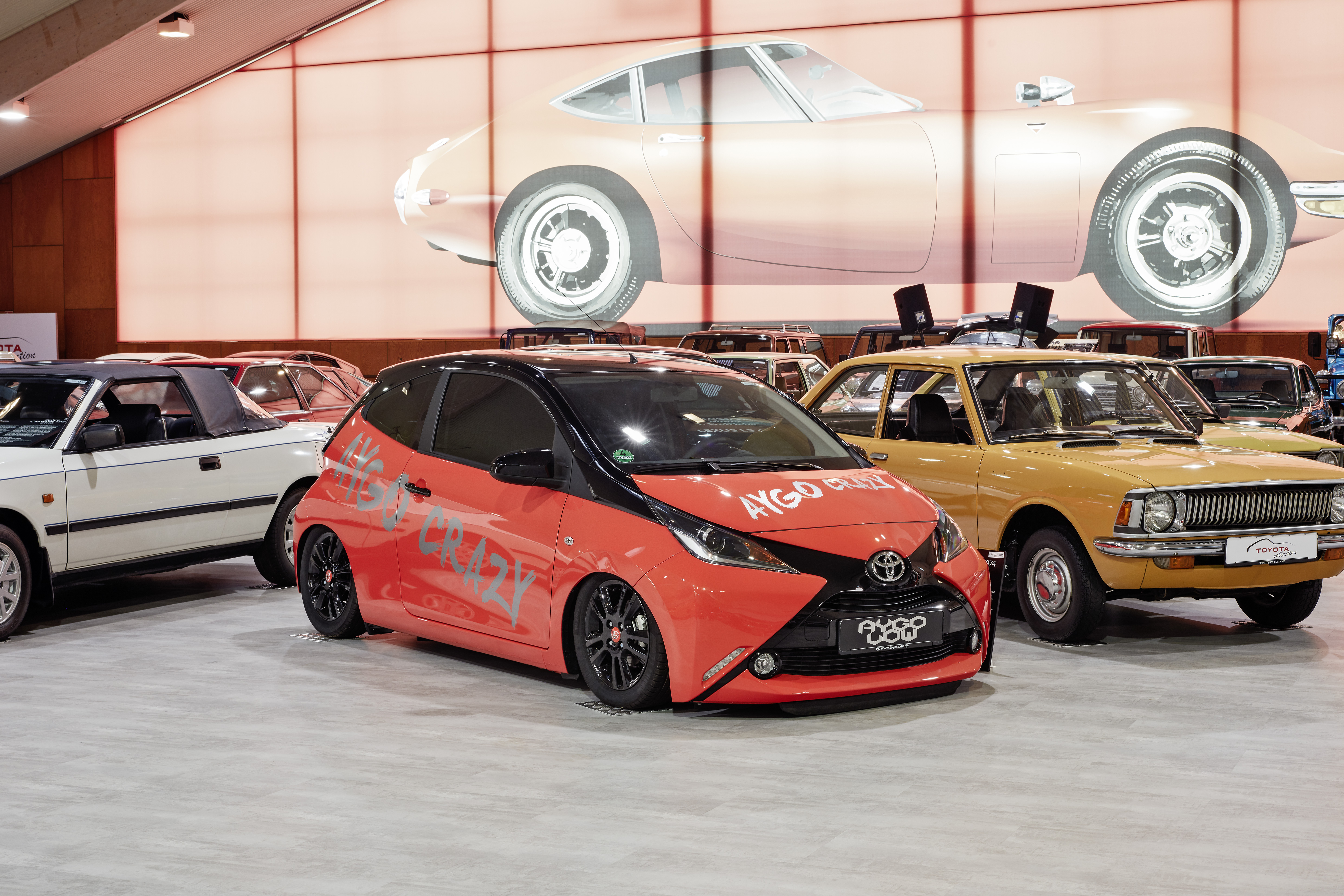Toyota Collection Opening November Ausblick Kleinwagen Tag, Toyota Aygo Crazy 2008<br>Quelle Toyota