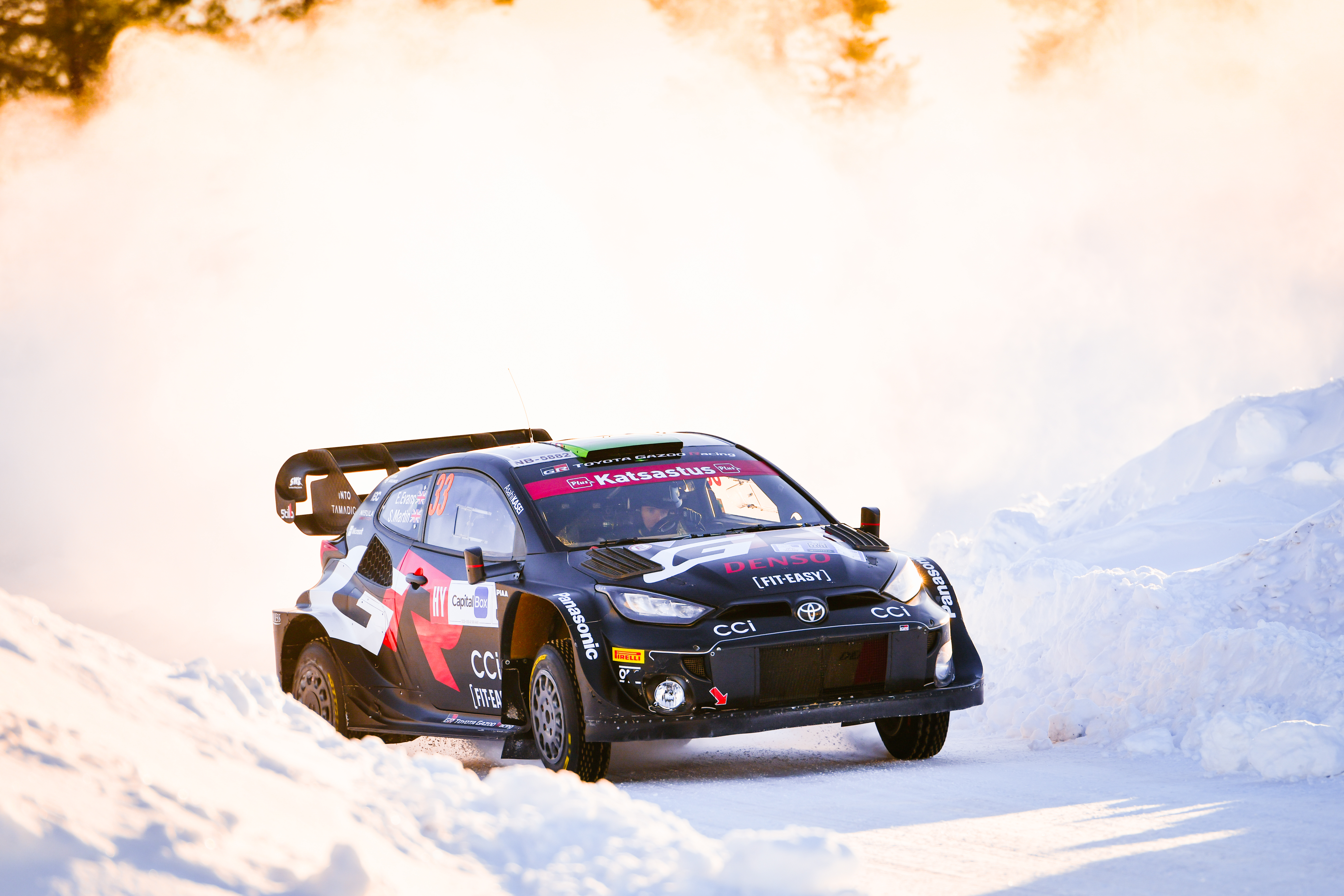 GR Yaris Rally1 Hybrid <br>
Toyota Gazoo Racing bereitet sich auf Schnee-Spektakel vor<br>
Rallye Schweden markiert zweiten Saisonlauf in der WRC