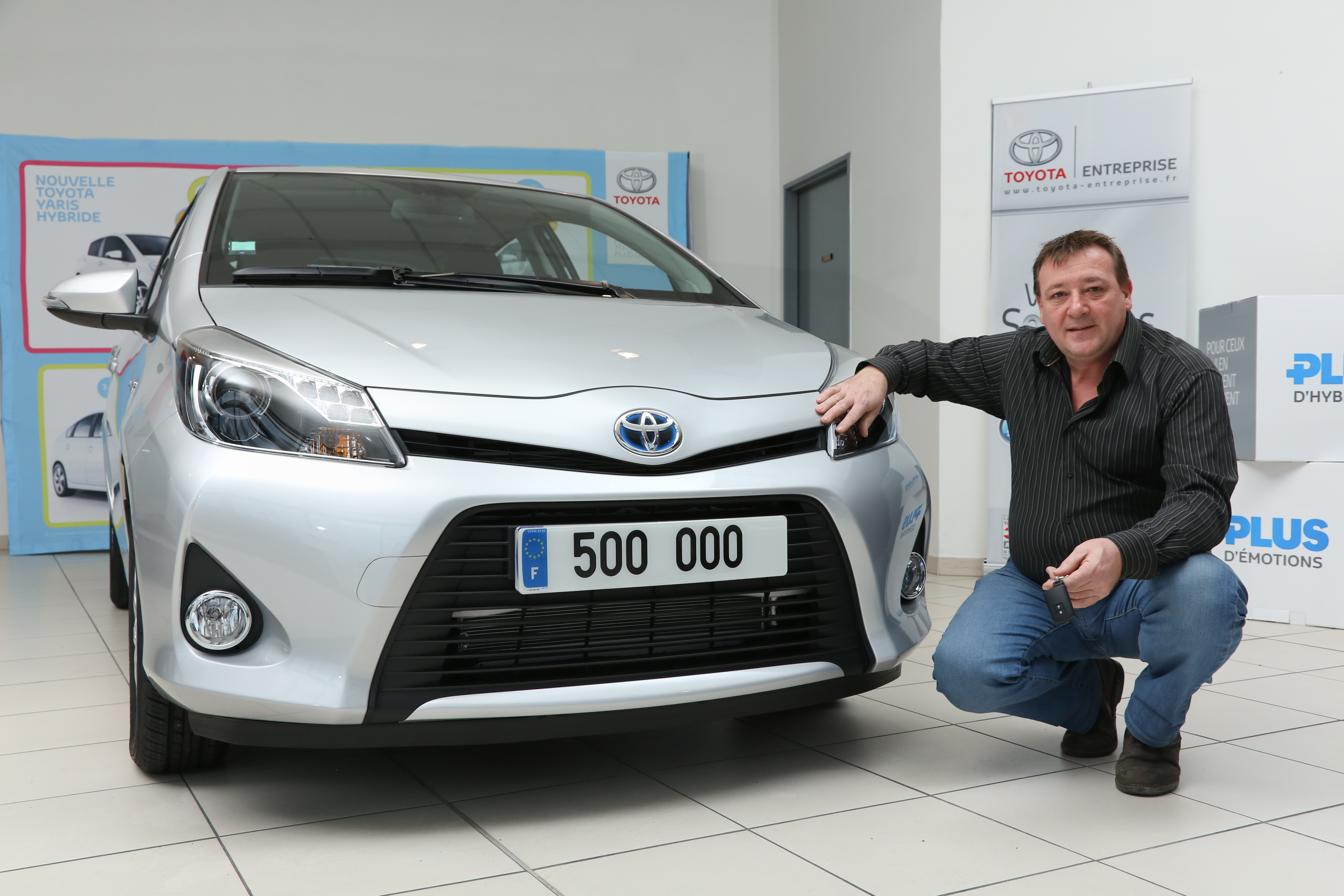 Toyota liefert 500.000stes Hybridauto in Europa aus