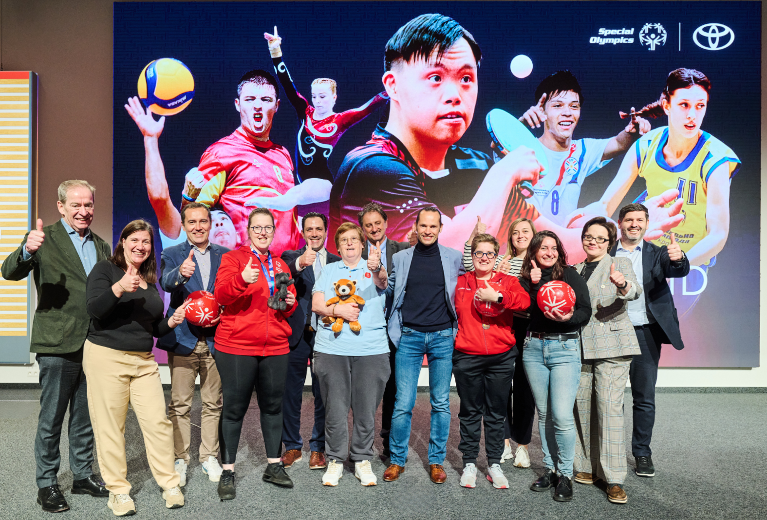Toyota Motor Europe verlängert Partnerschaft mit Special Olympics Europe Eurasia<br>
Gemeinsam für eine inklusivere Welt