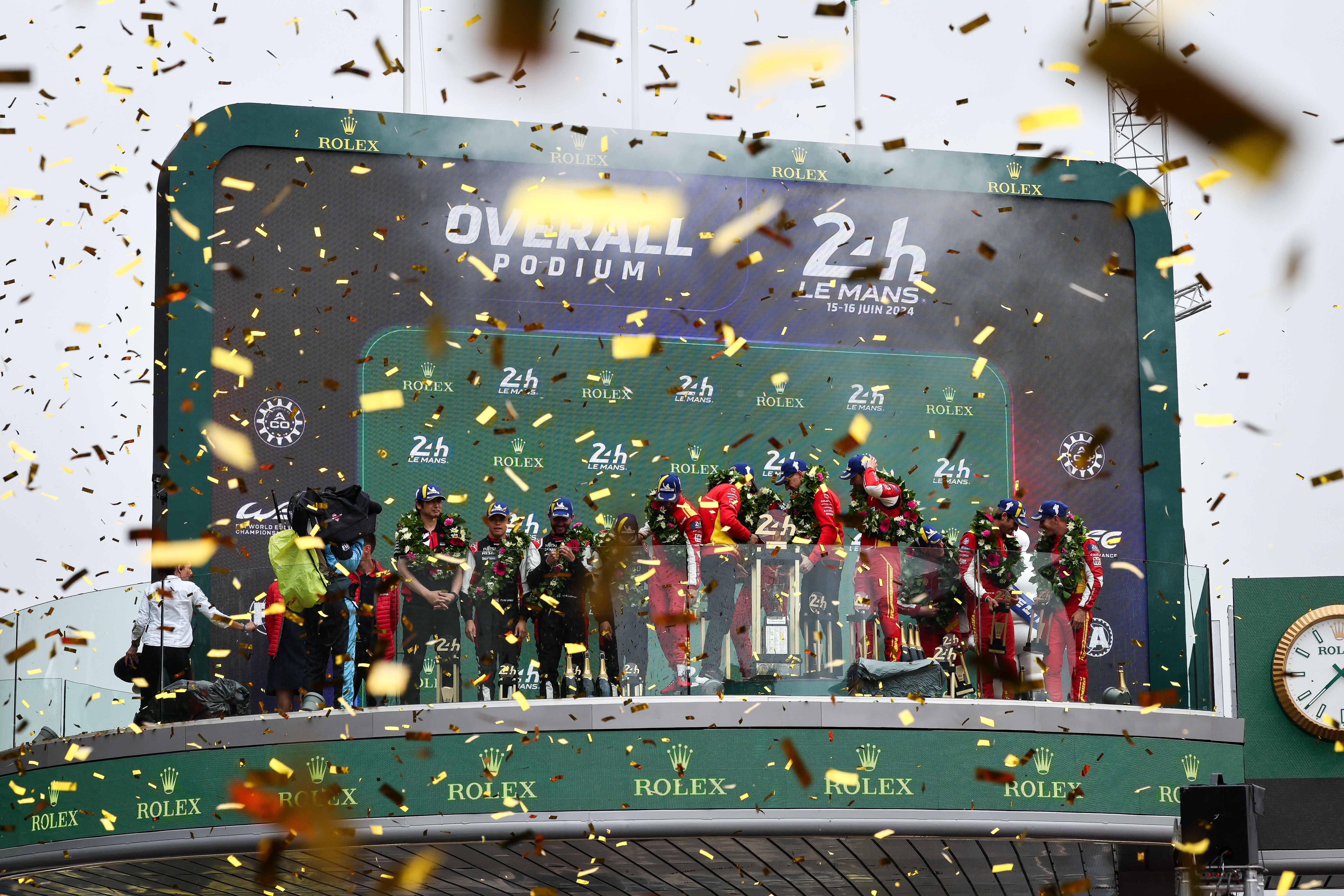 Podium für Toyota Gazoo Racing in Le Mans <br>
Zweiter Platz nach spannendem Kampf beim Langstreckenklassiker 