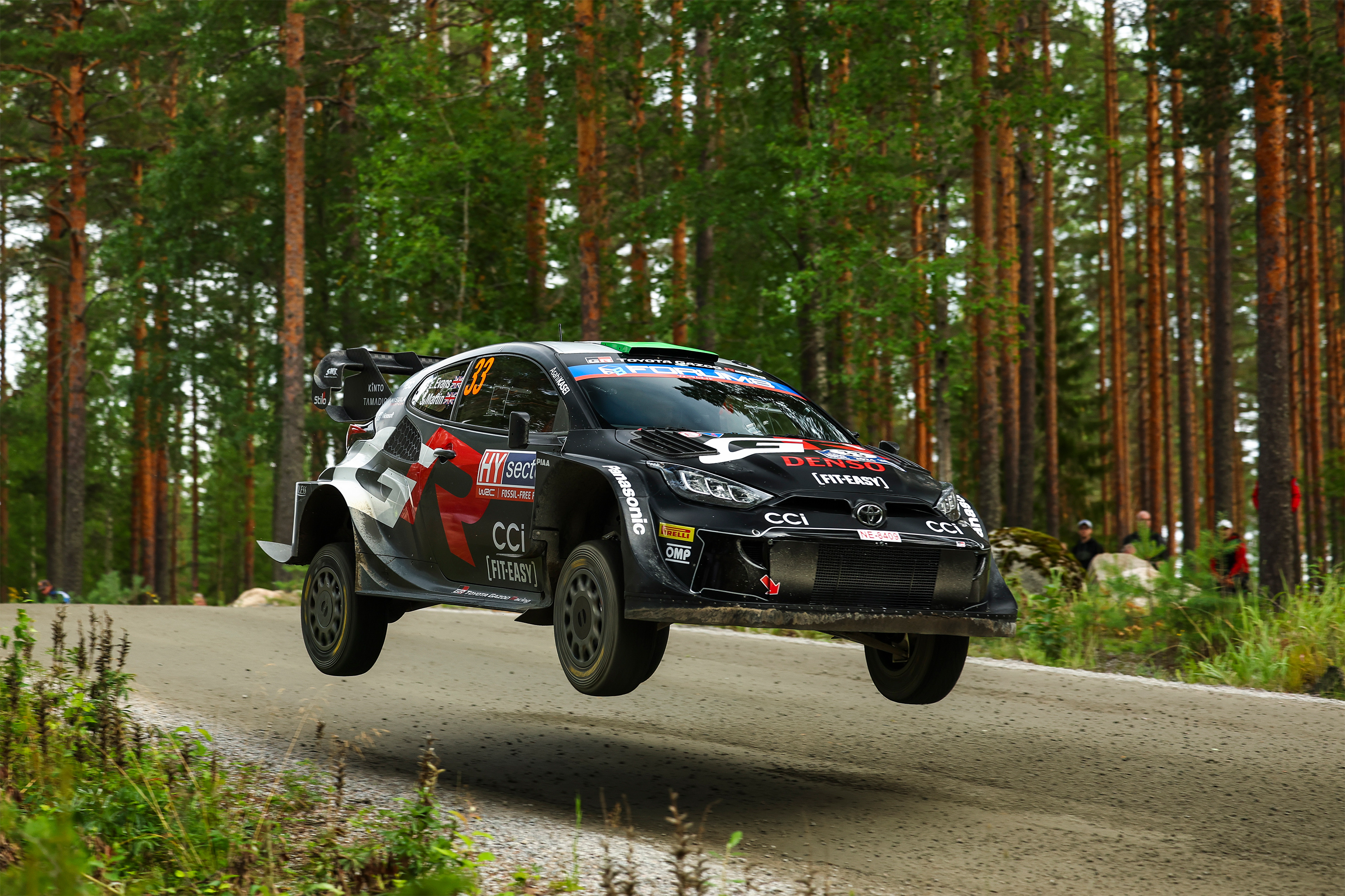 Toyota Gazoo Racing strebt Sieg in Südamerika an<br>
Ogier, Evans, Rovanperä und Pajari bei der Rallye Chile