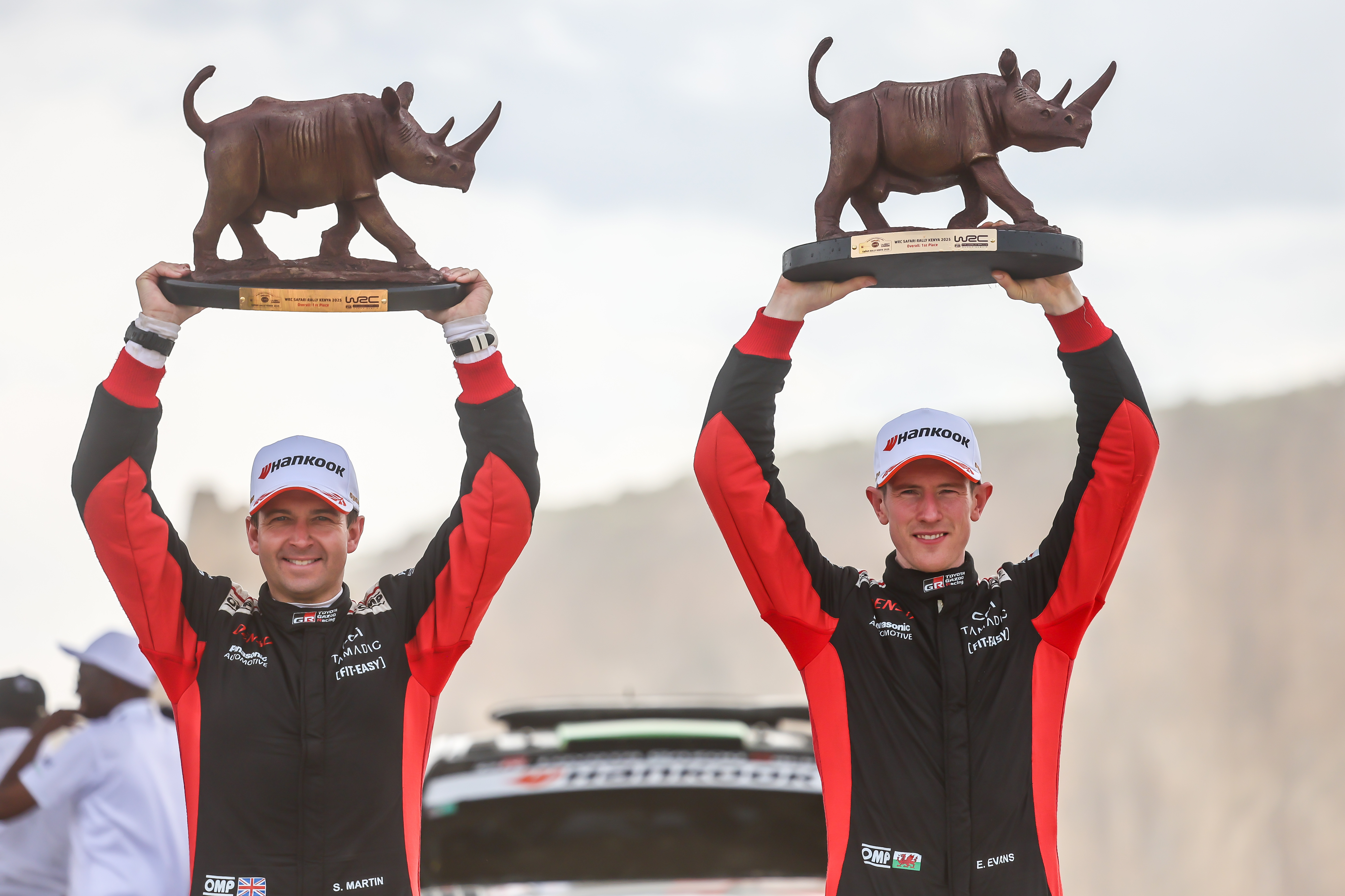 WRC 2025 - Safari-Rallye Kenia<br>
Toyota Gazoo Racing gewinnt Safari-Rallye zum fünften Mal in Folge