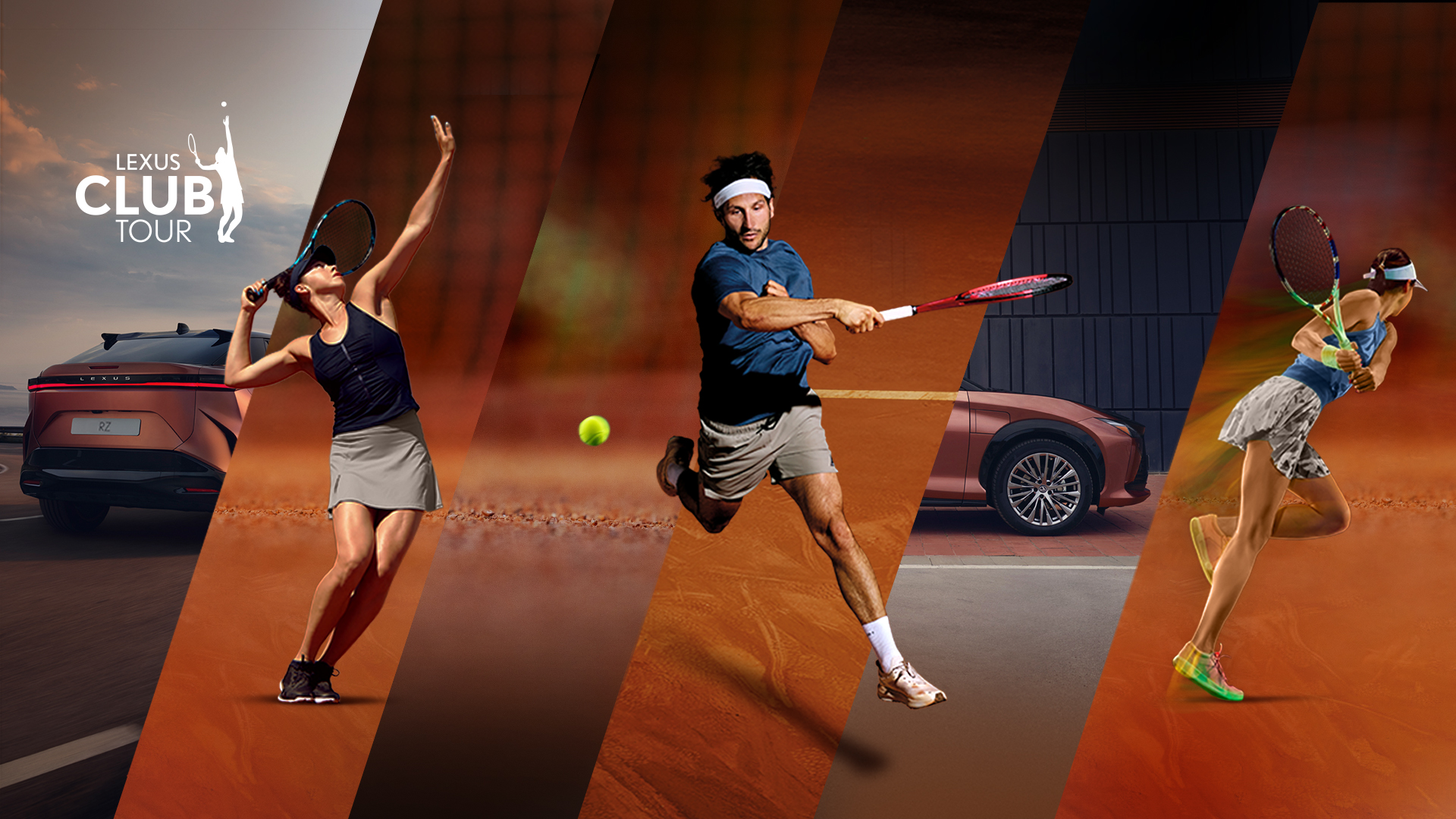 Erster Aufschlag: Lexus Club Tour zieht durch die deutschen Tennisvereine<br>
Zahlreiche Stationen von Mai bis September