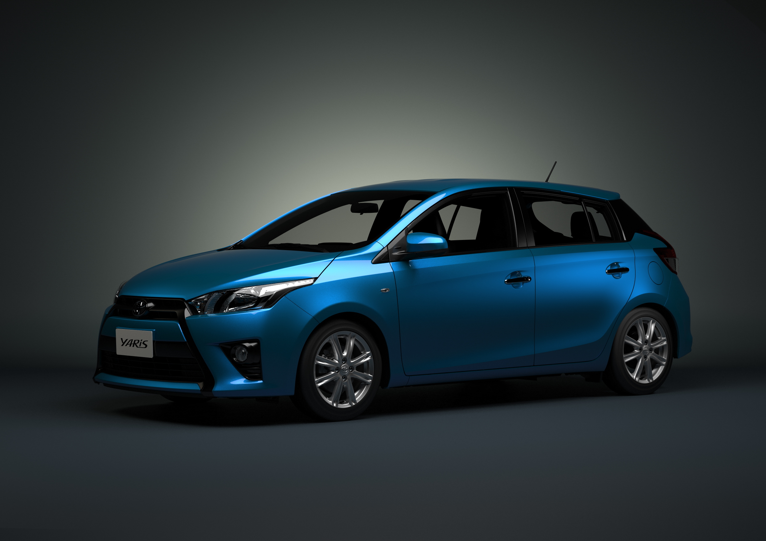 Toyota Yaris Blue