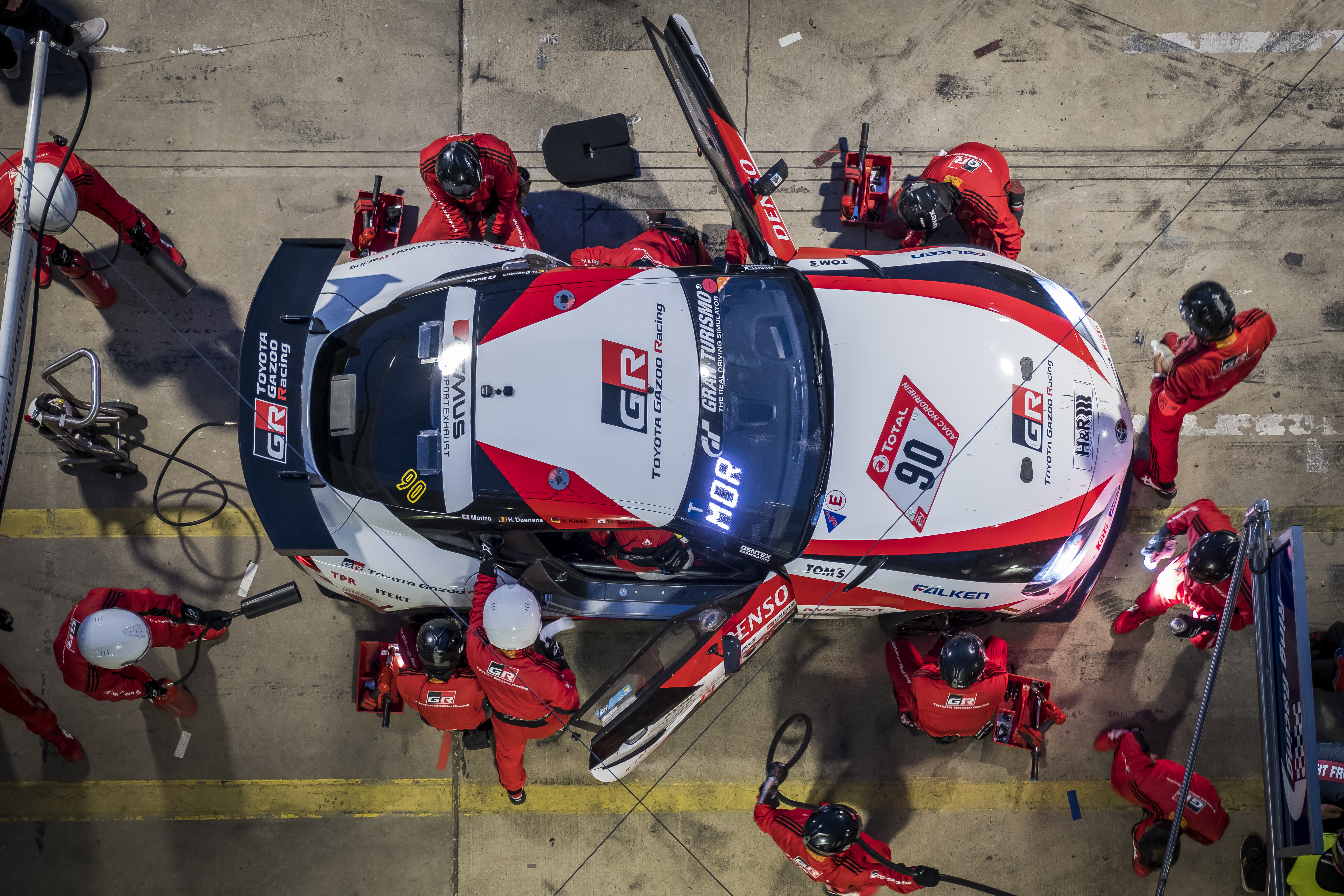 90677 TOYOTA GAZOO Racing beim ADAC 24h Rennen am Nürburgring 2019