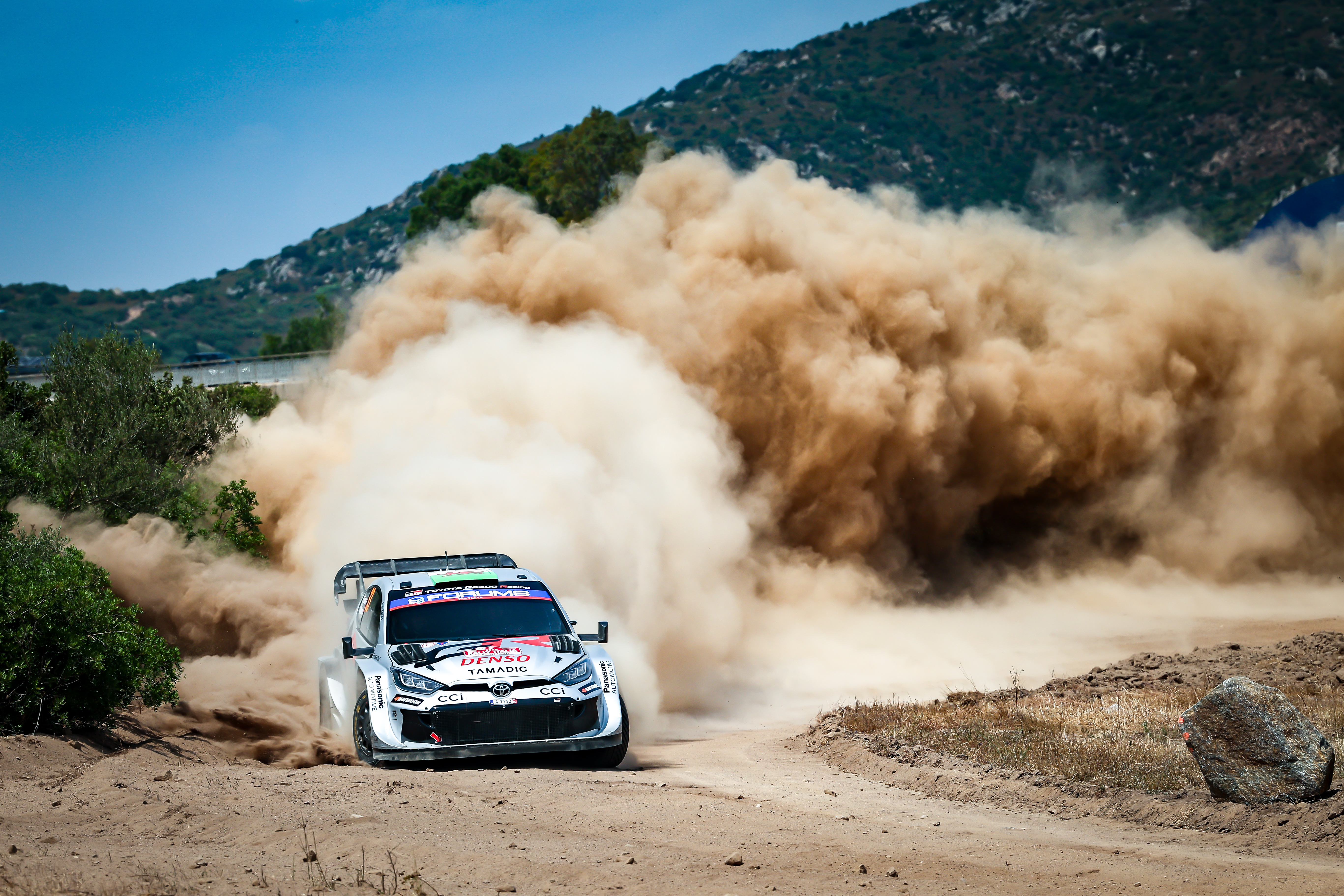 Toyota Gazoo Racing bereit für die Akropolis <br>
Siebter Lauf der FIA Rallye-Weltmeisterschaft (WRC) in Griechenland