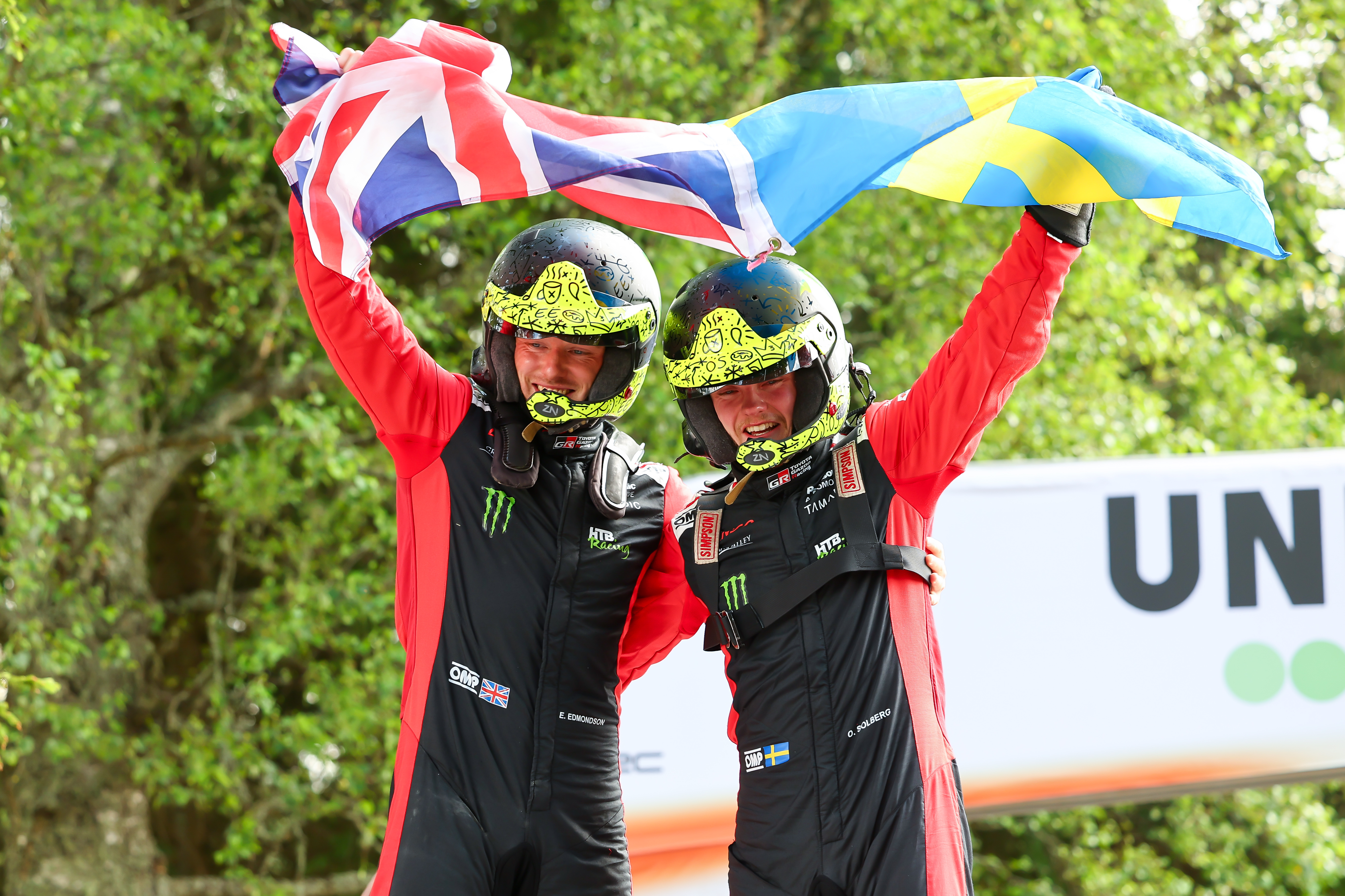 Sensationelles Debüt von Solberg sichert Toyota Gazoo Racing den 100. WRC-Sieg<br>
Großer Erfolg bei der FIA Rallye-Weltmeisterschaft in Estland