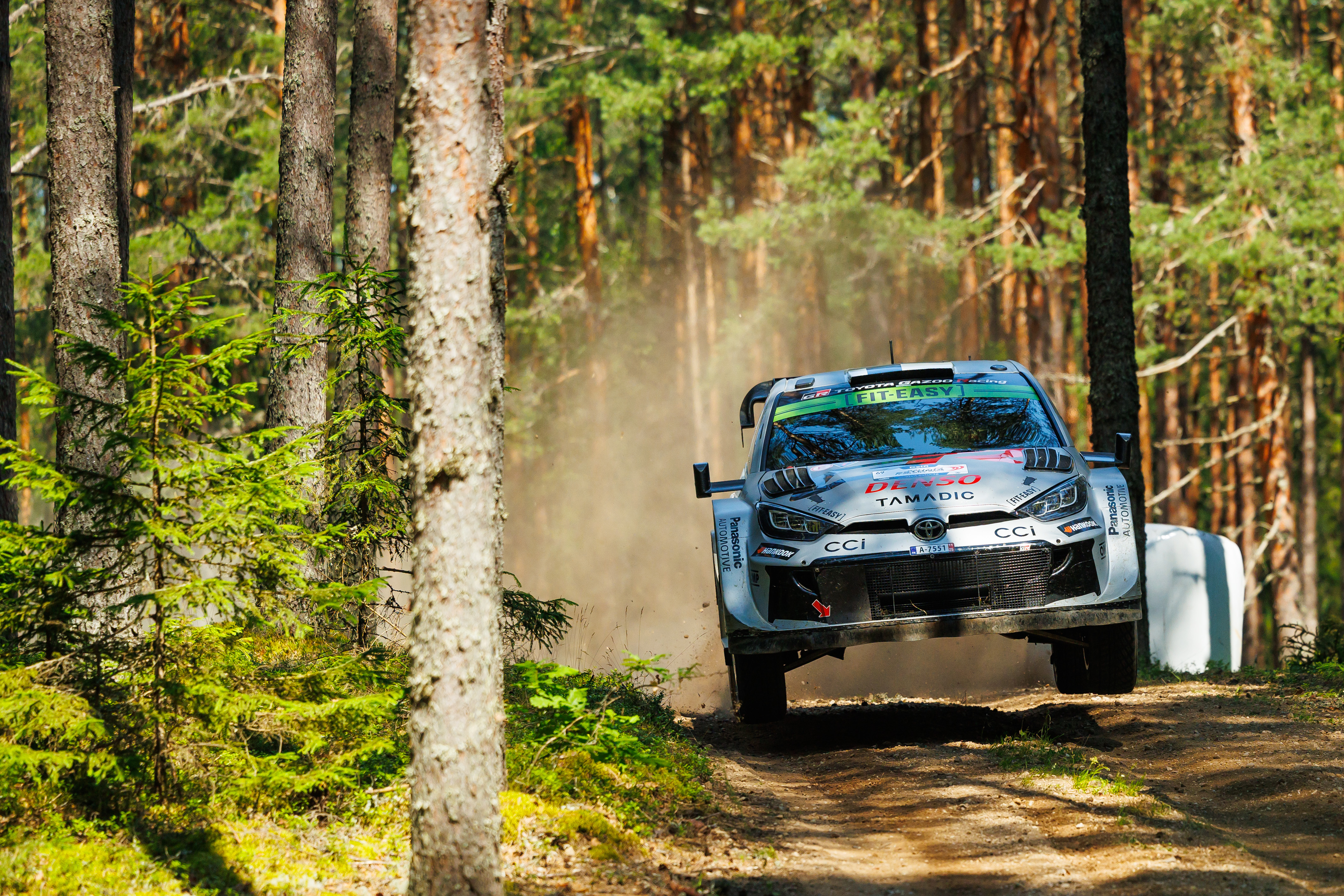Heimspiel für Toyota Gazoo Racing in Jyväskylä<br>
Neunter Lauf der FIA Rallye-Weltmeisterschaft (WRC) in Finnland