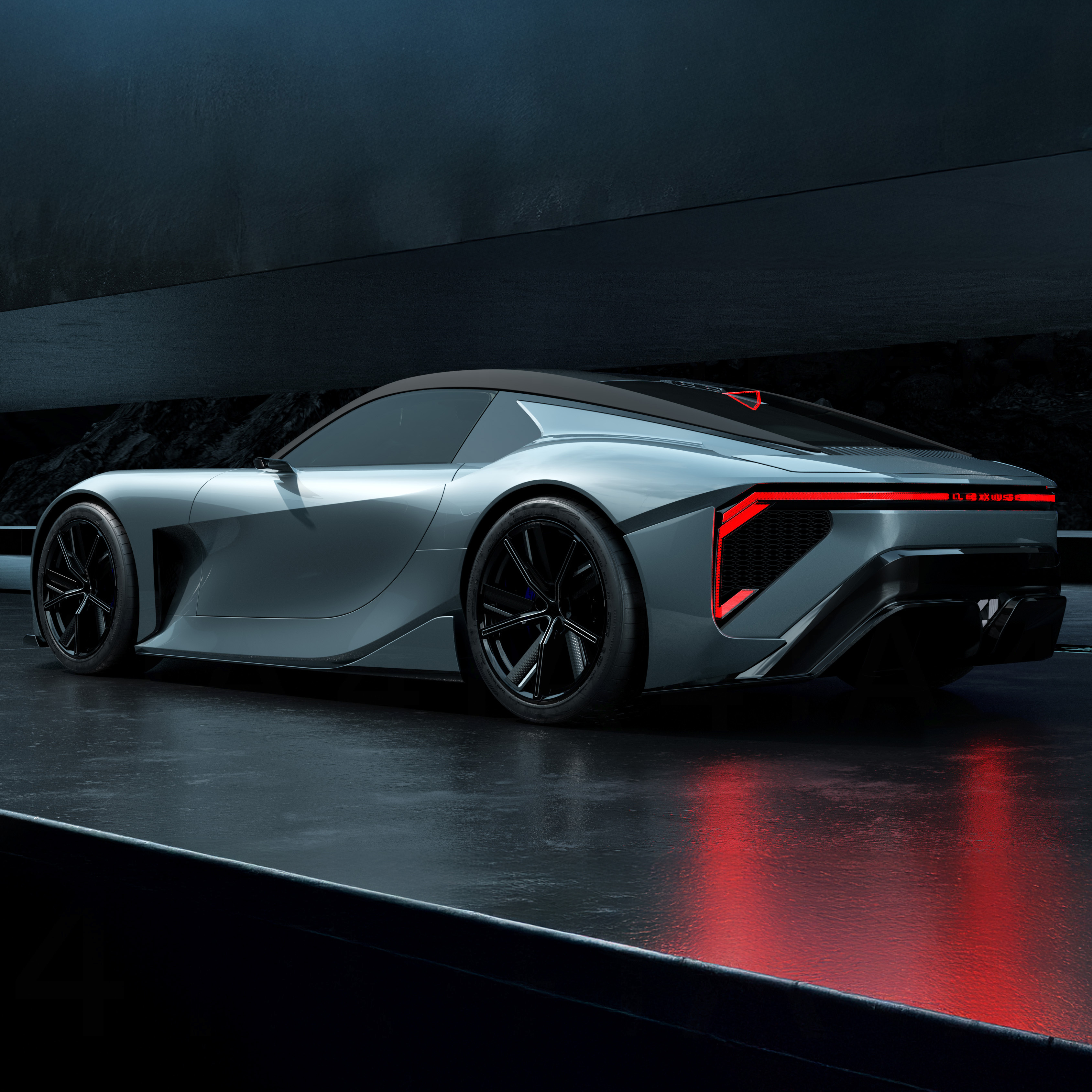Lexus Sport Concept auf „The Quail“ 2025<br>
Visionäres Konzeptfahrzeug mit emotionalem Lexus Design