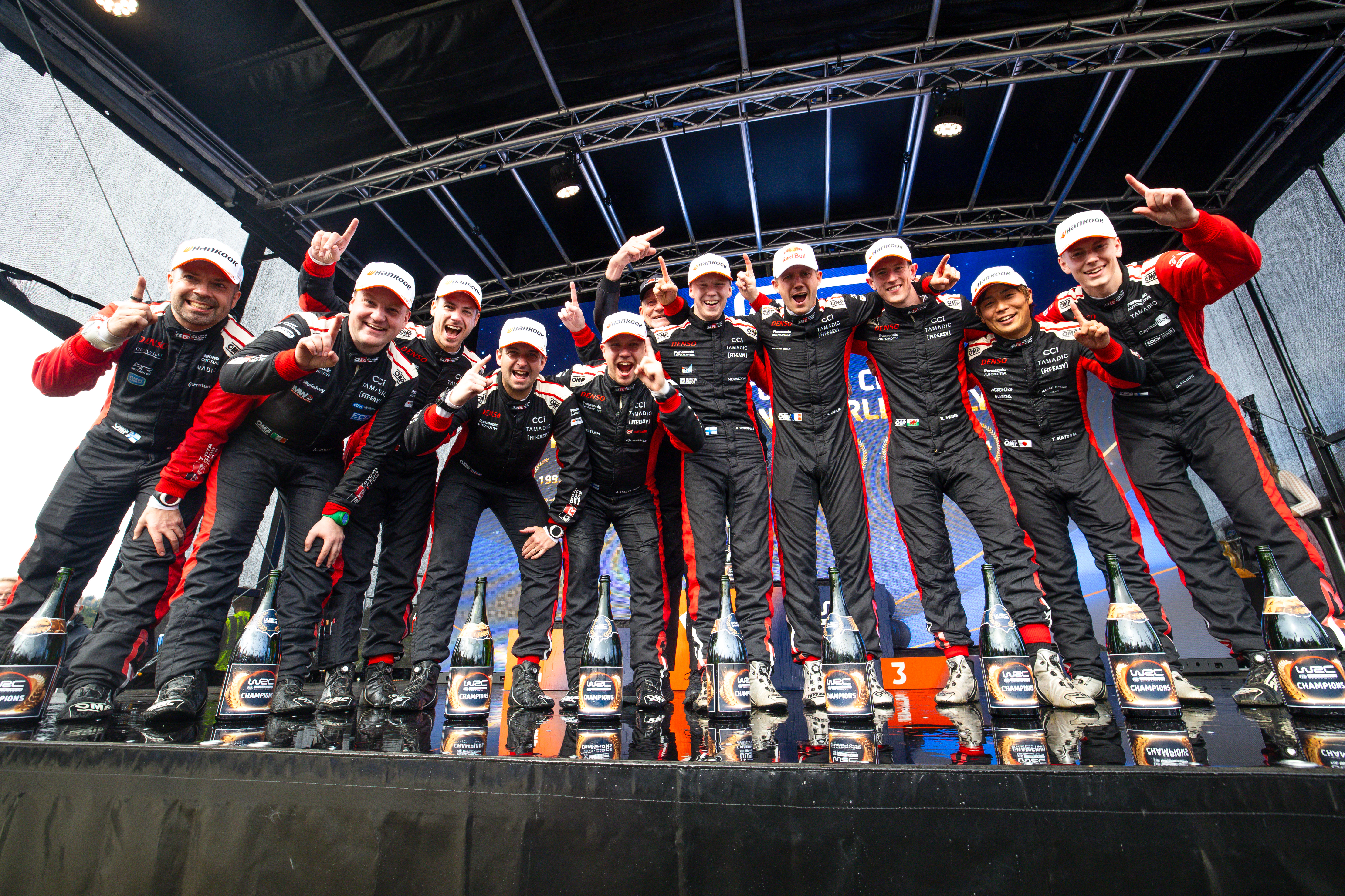 Toyota Gazoo Racing verteidigt Weltmeistertitel<br>
Team sichert sich vorzeitig Tabellenspitze in der WRC