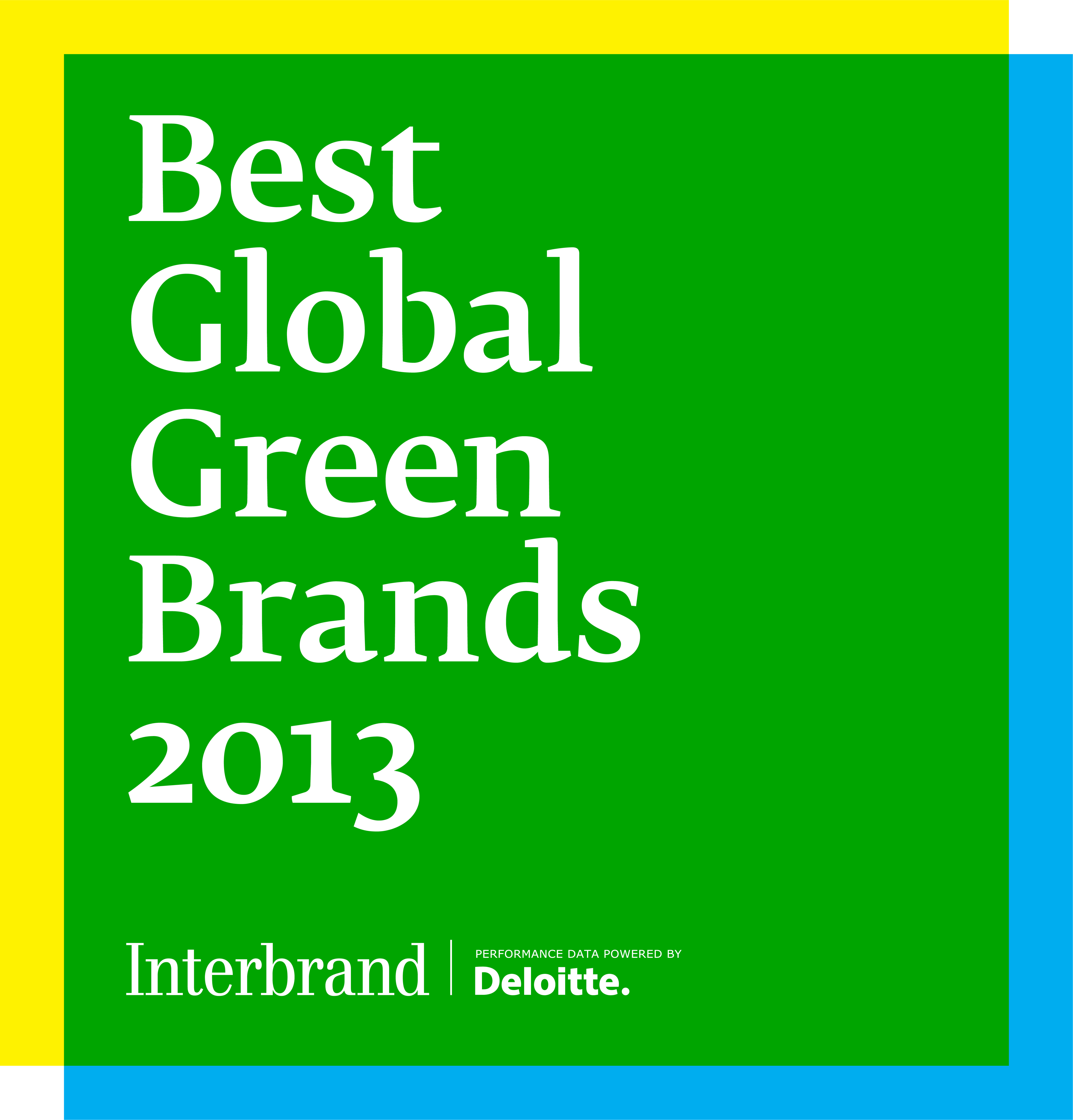 Best Global Green Brands 2013 - Logo