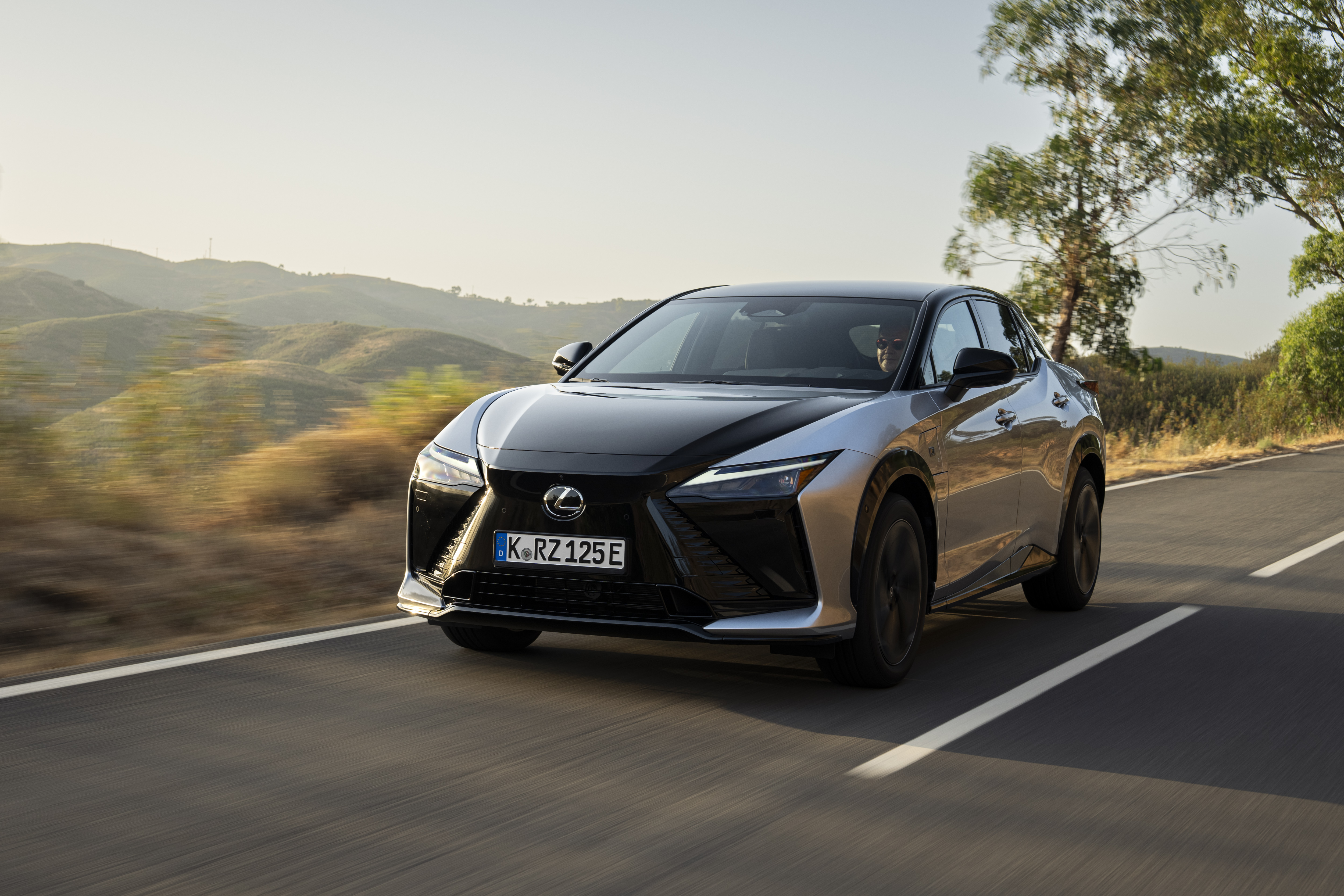 Lexus RZ 550e F Sport Sonic Platinum