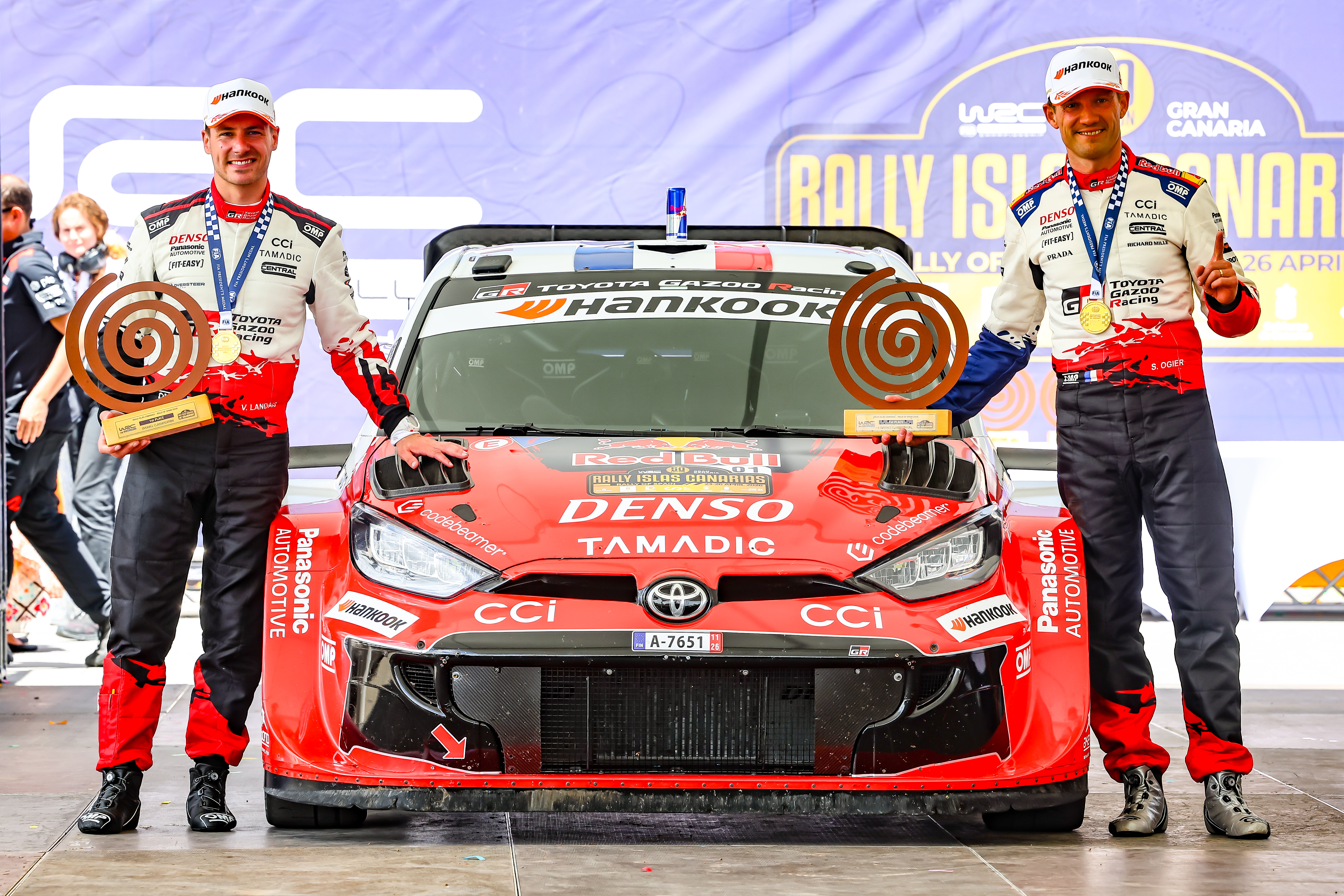 Vincent Landais, Sébastien Ogier