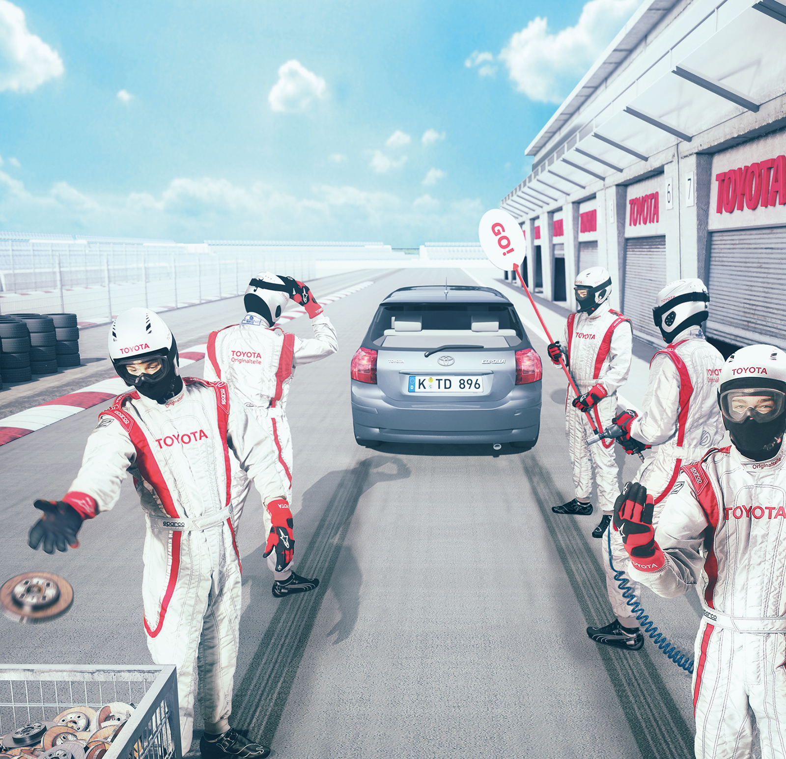 Boxenstopp-Wochen bei Toyota
