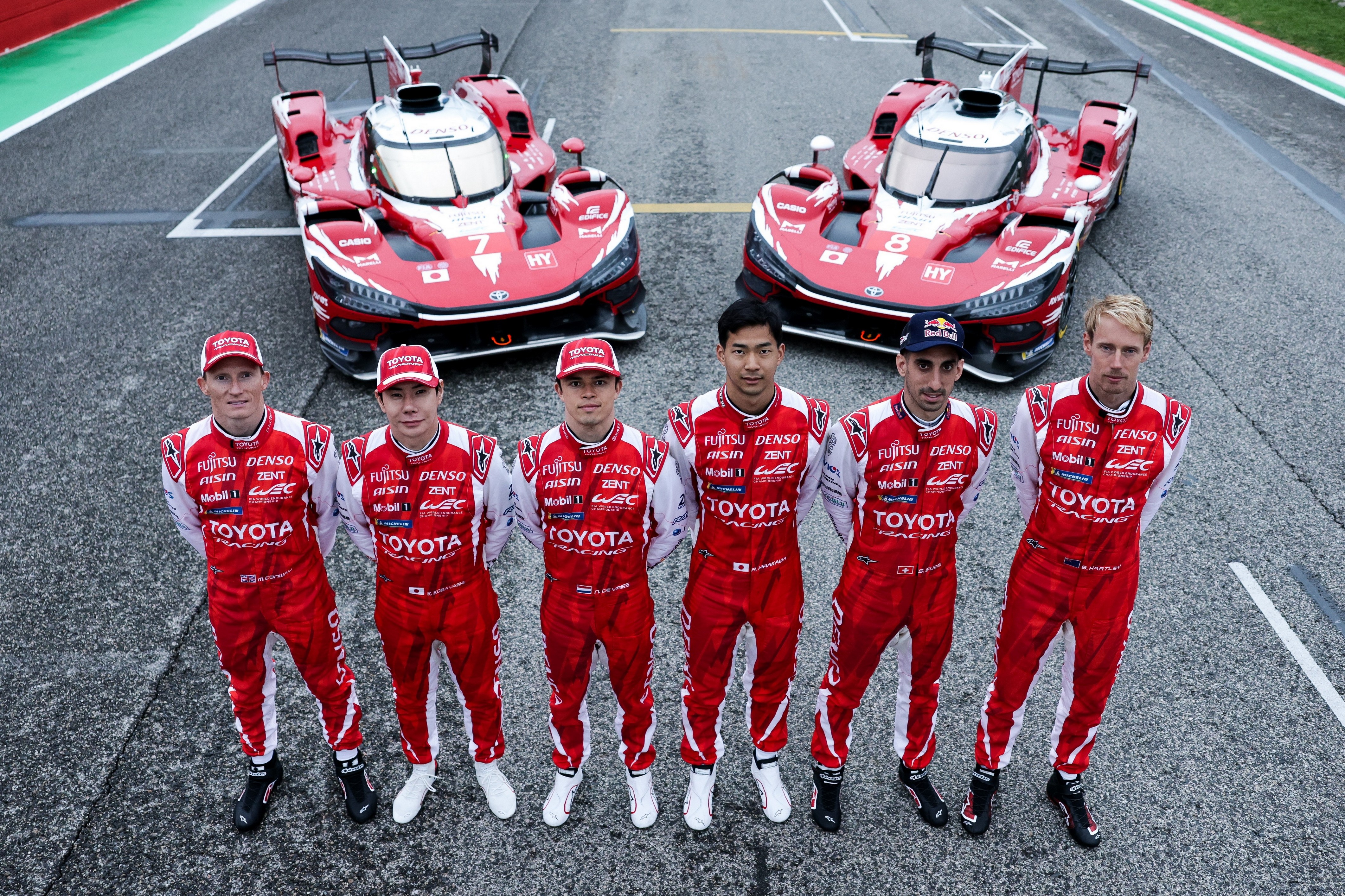 Fahrerteam der TR010 HYBRID Hypercars