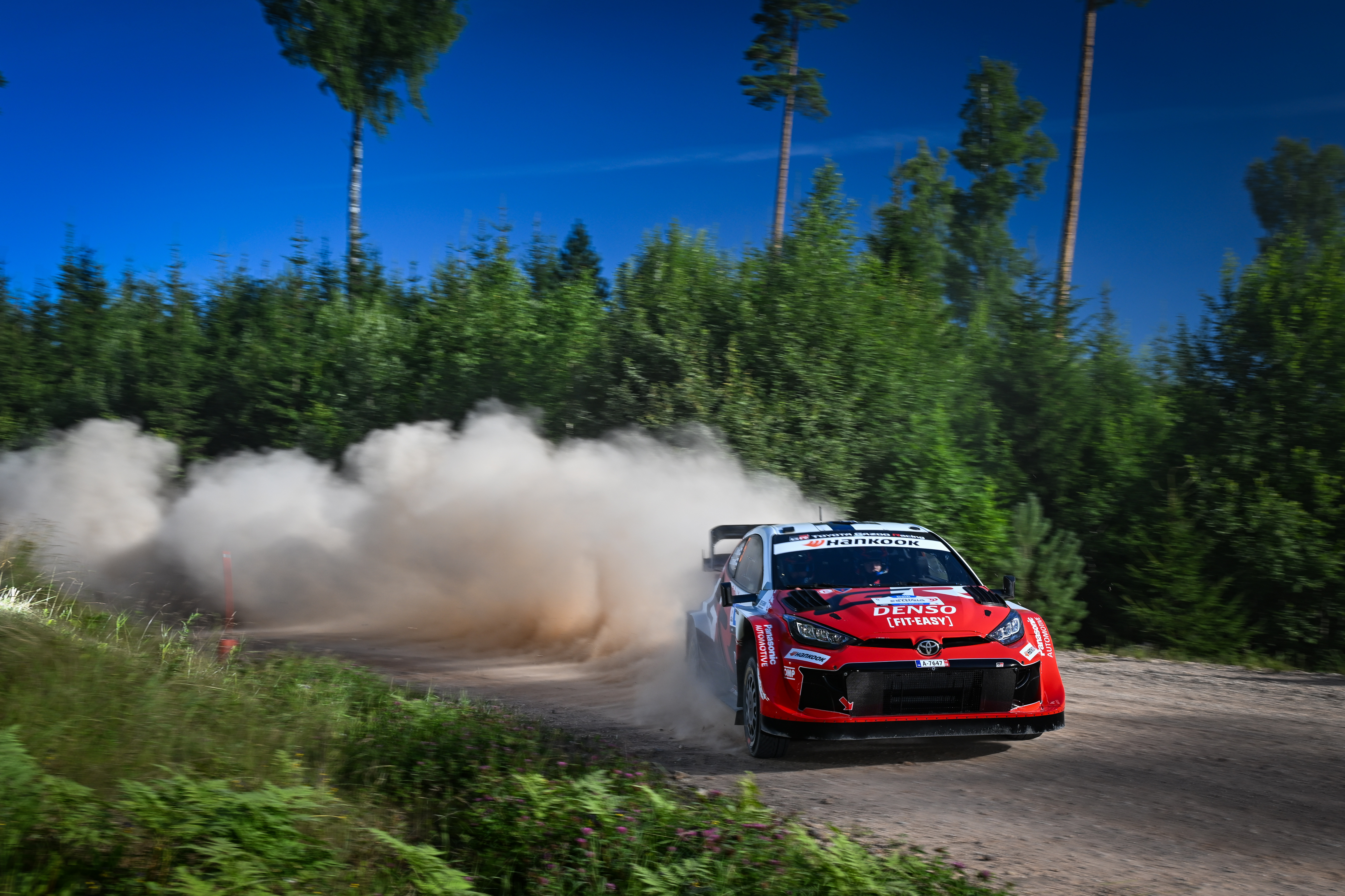 Toyota peilt Heimsieg bei der Rallye Finnland an<br>
Fünf Toyota Fahrer kämpfen beim WRC-Klassiker um den Sieg