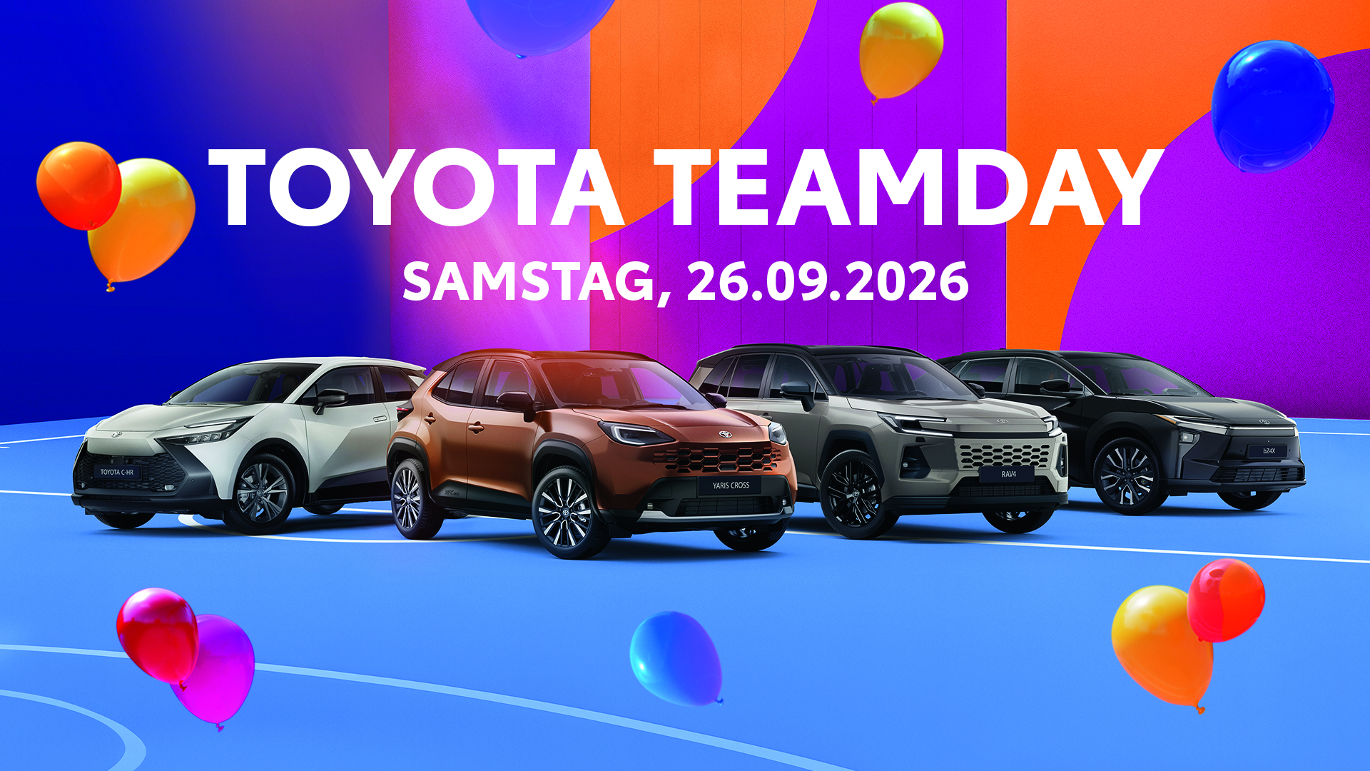 Toyota Teamday im Handel:<br>
Startschuss für den nachgeschärften Toyota Yaris Cross