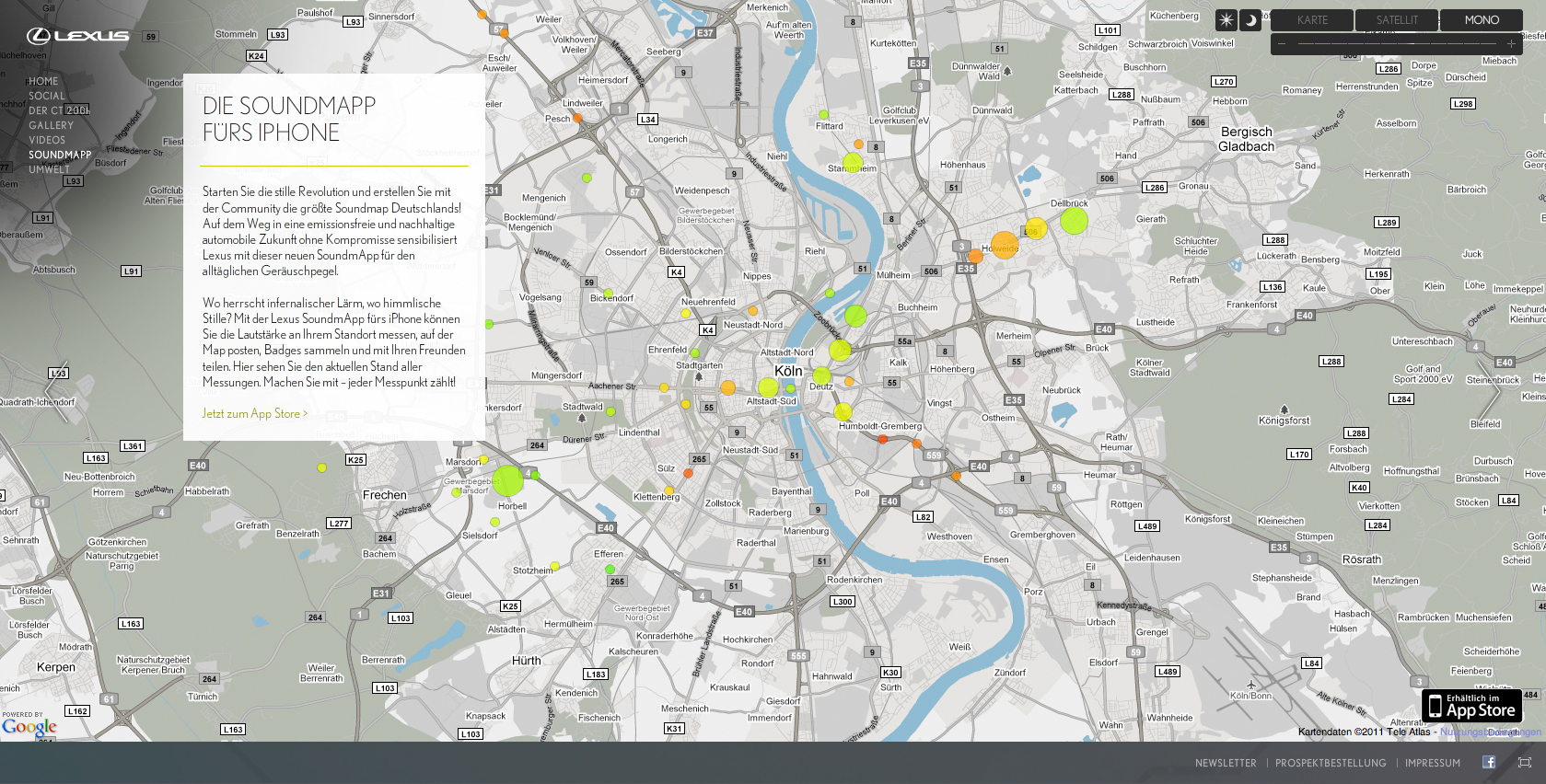 Online Soundmapp