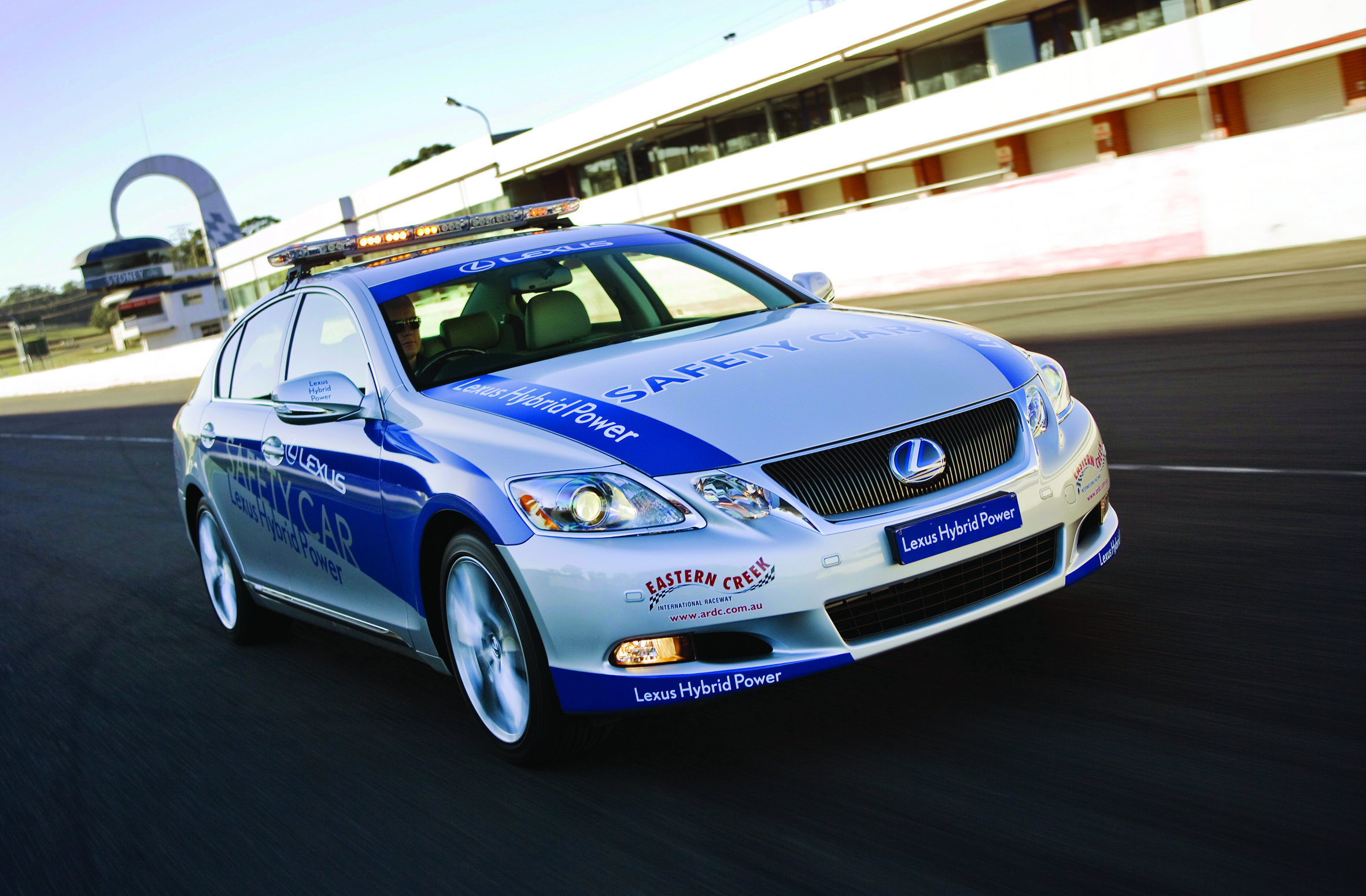 Lexus GS 450h in Australien als Safety-Car des Eastern Creek Raceway