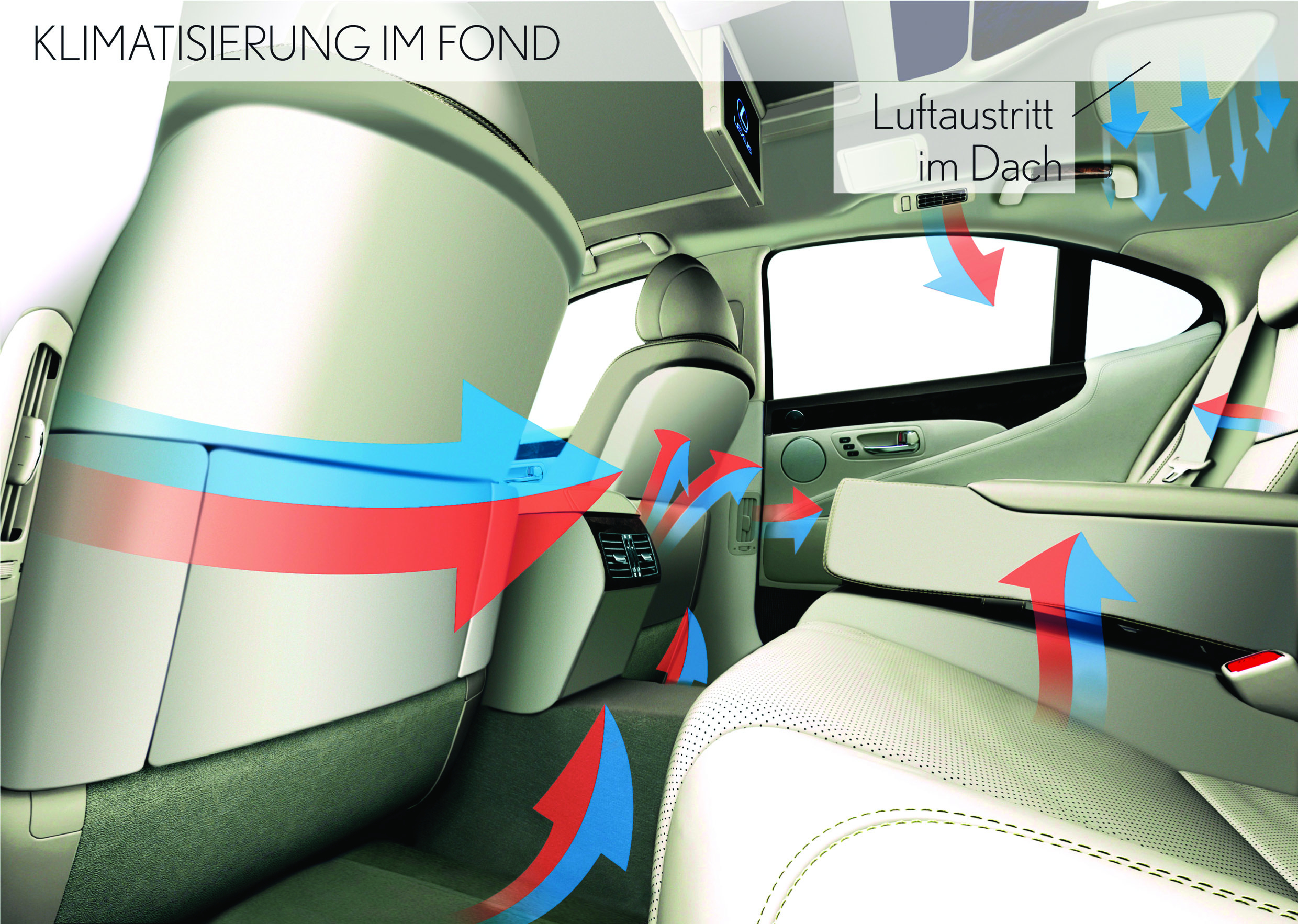 Klima-Sensorik im Lexus LS 600h