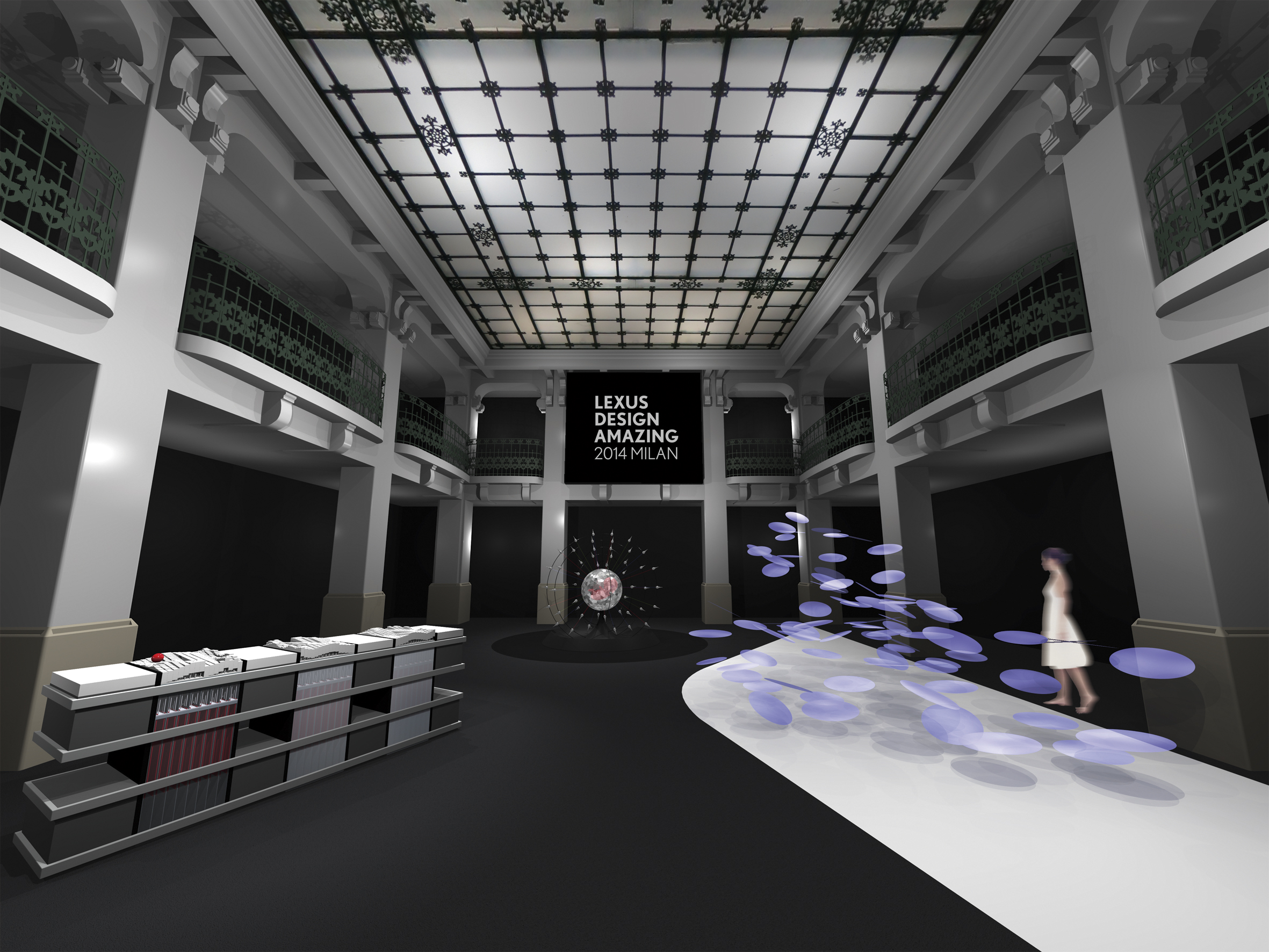 Lexus Design Ausstellung auf der Mailänder Designwoche 2014