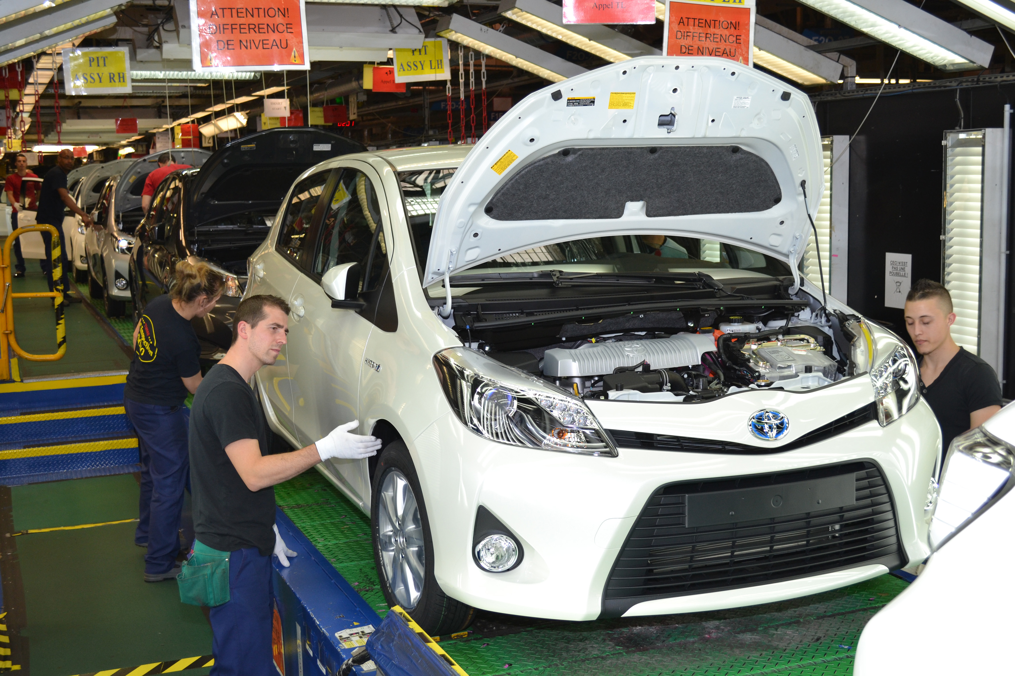 2,5 Millionen Toyota Yaris vom Band gelaufen