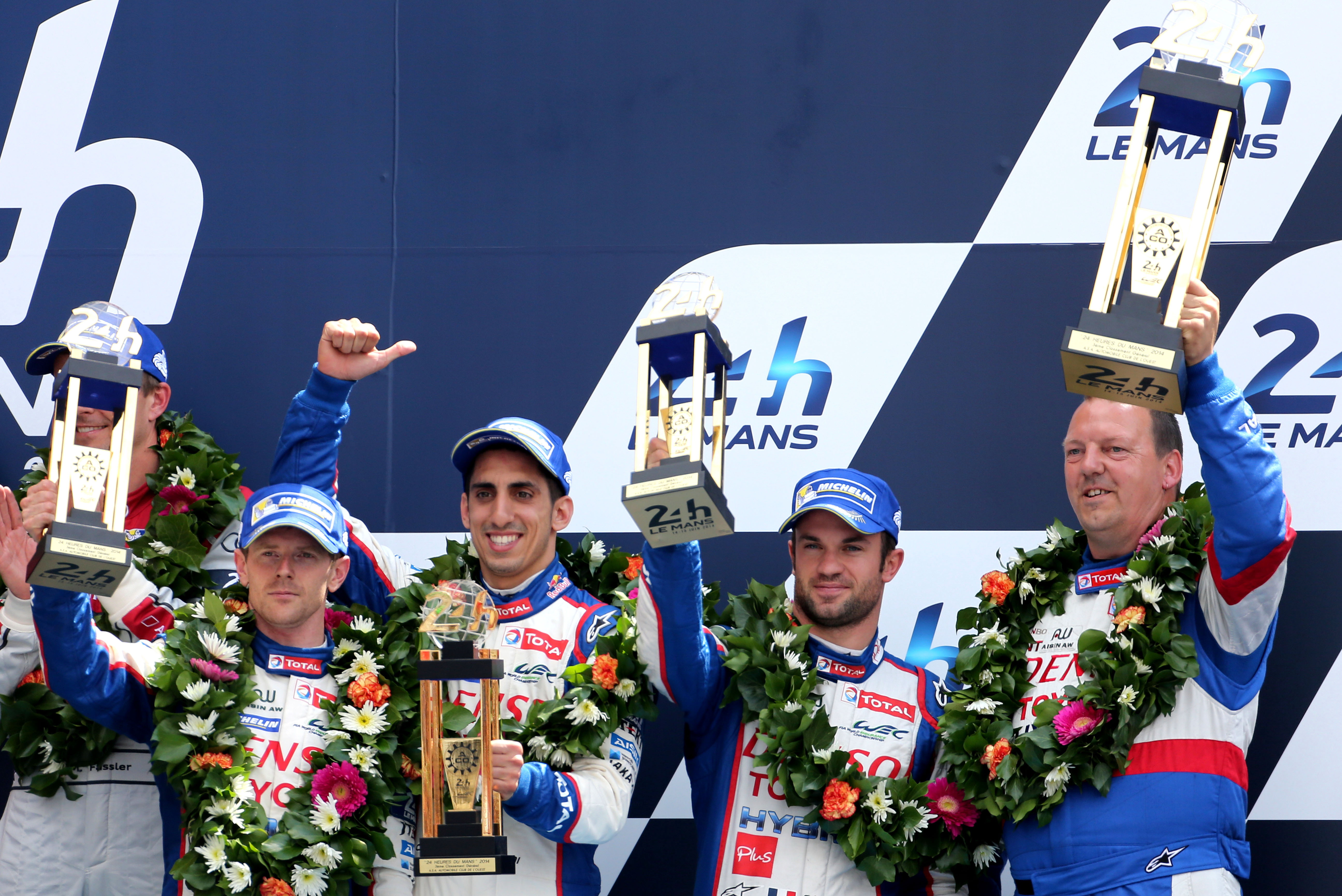 Podiumsplatz für Toyota beim 24-Stunden-Rennen in Le Mans