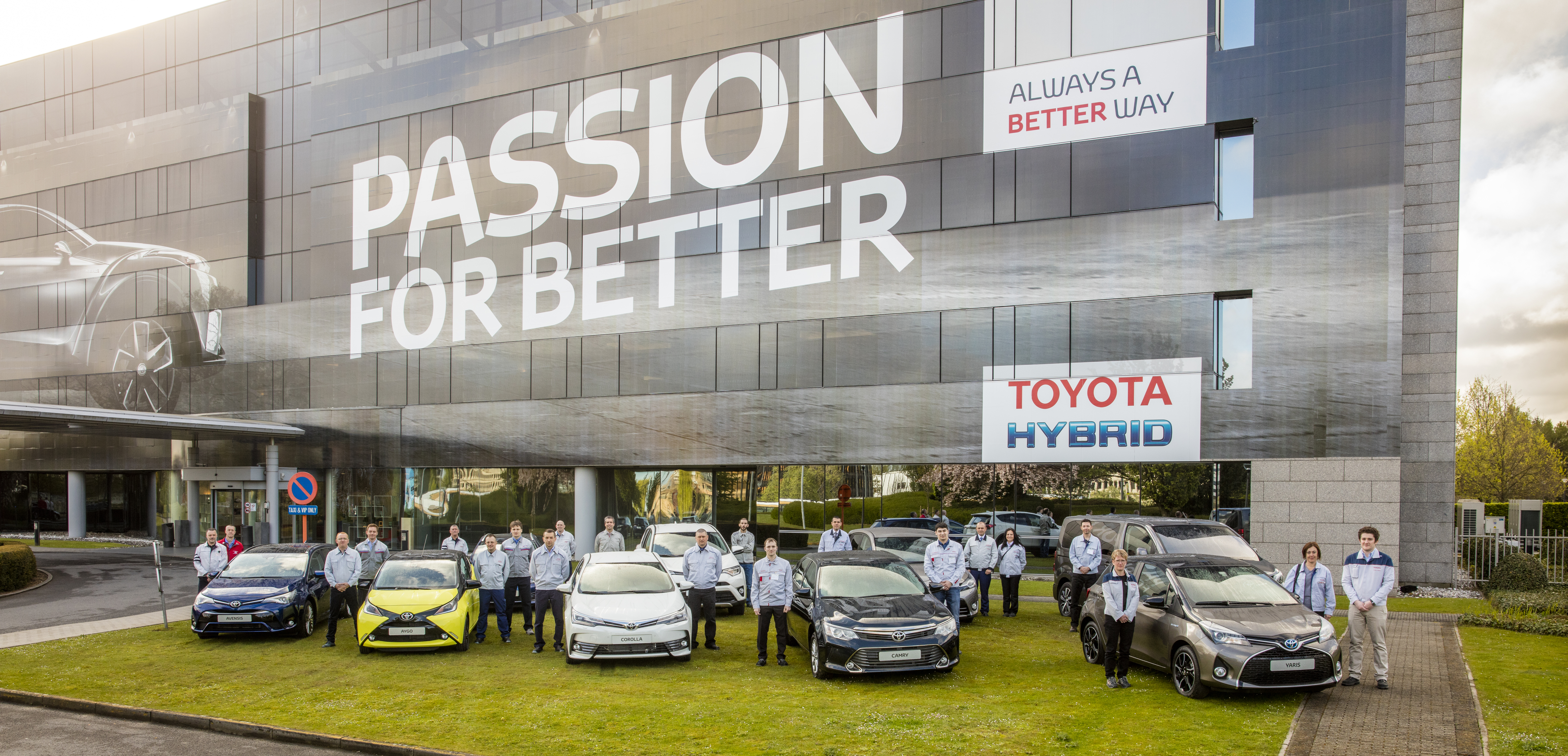 Rundes Produktionsjubiläum für Toyota