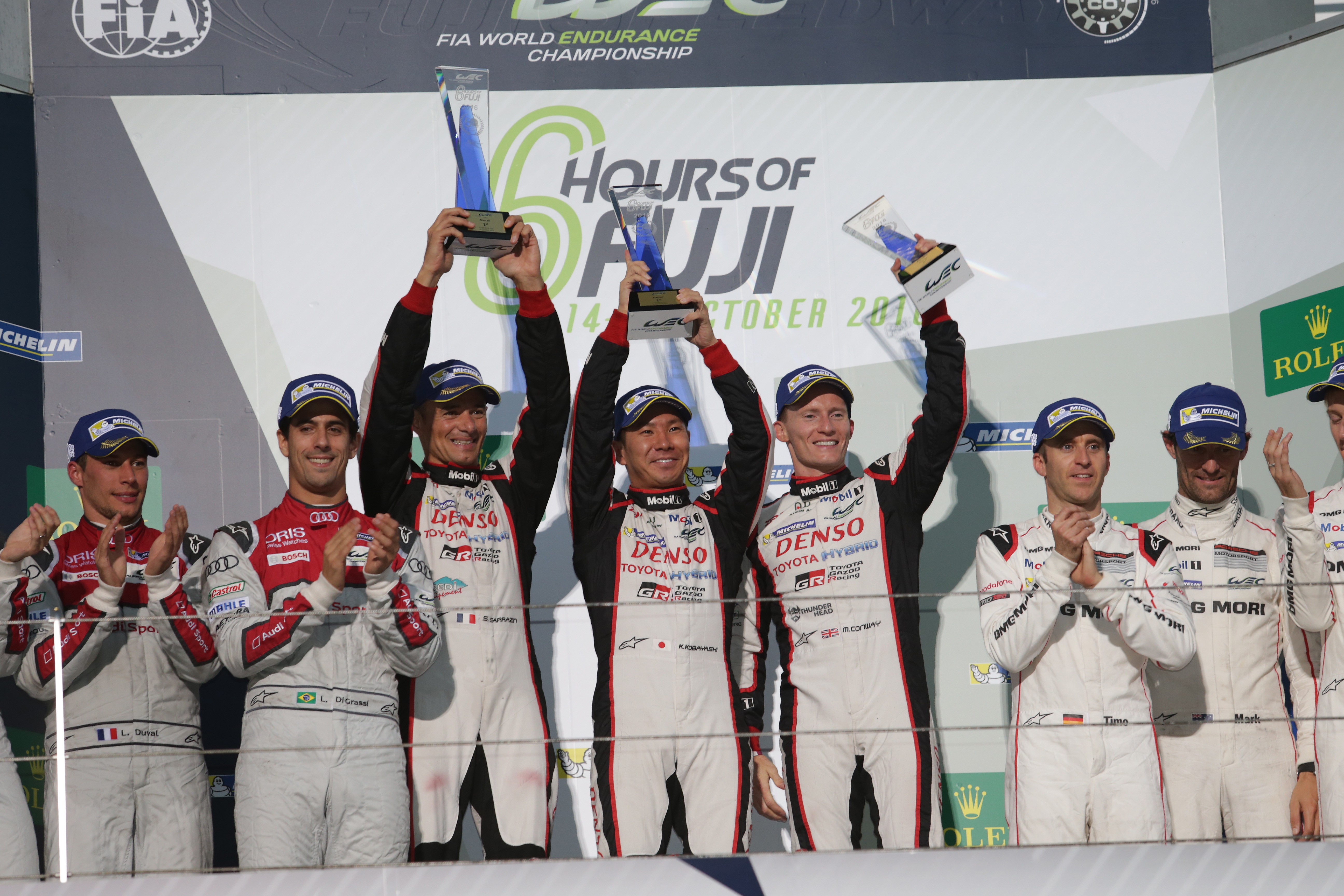 HEIMSIEG FÜR TOYOTA GAZOO RACING - 2016 WEC Fuji Sunday Race Win 8